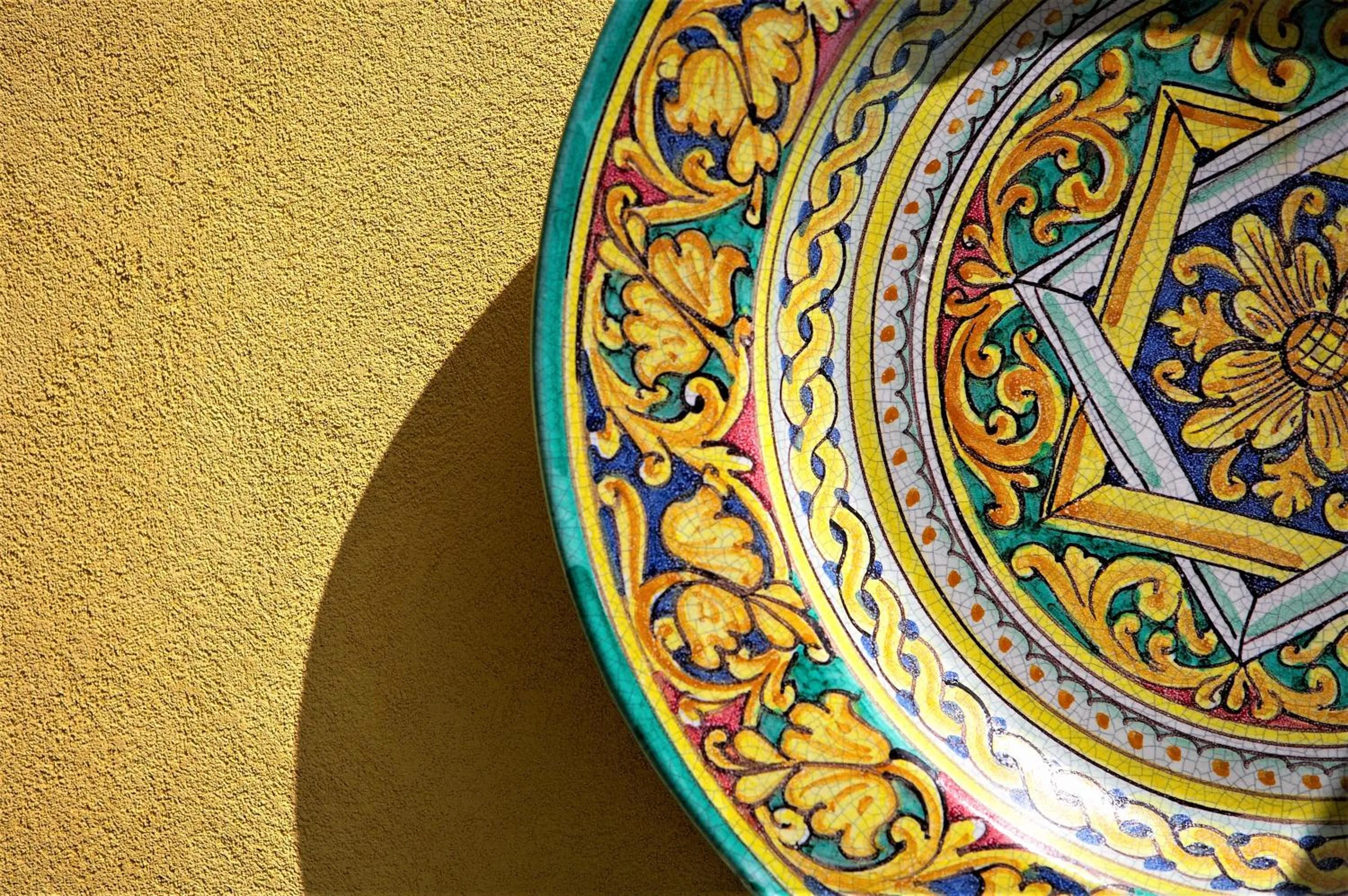 Decorative detail in Arciduca Grand Hotel