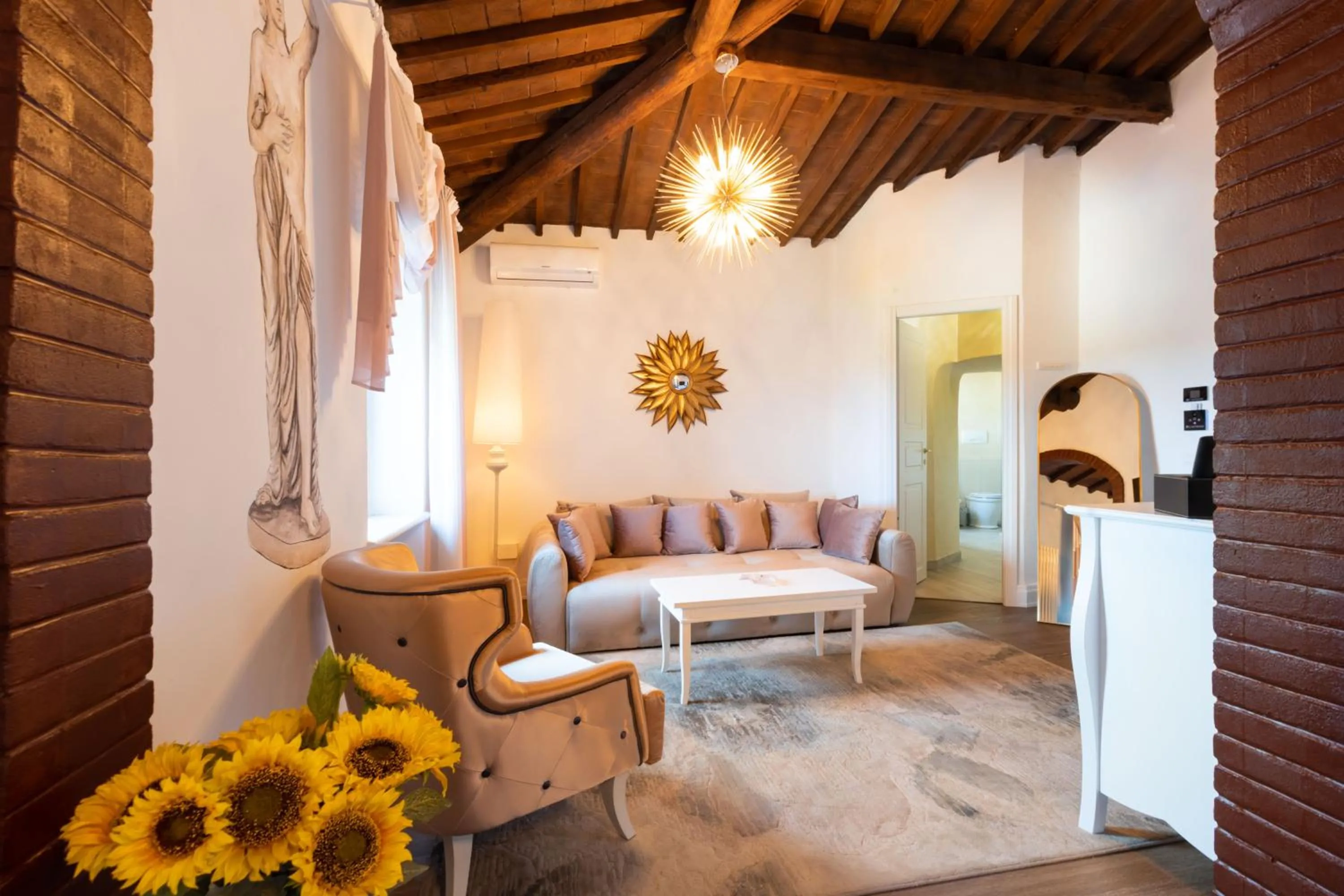 Living room in Castrum Wine Relais - Albergo Diffuso
