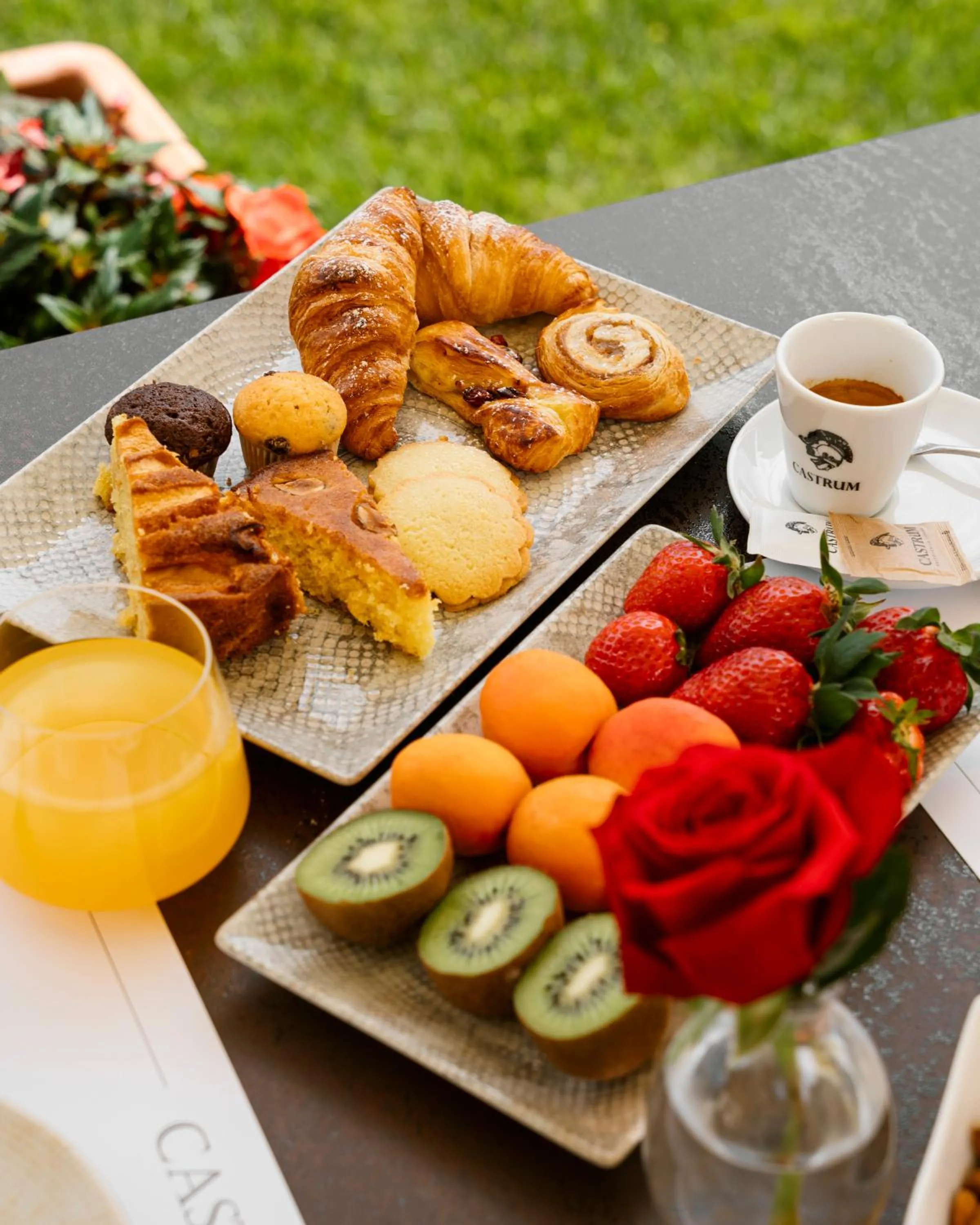 Continental breakfast in Castrum Wine Relais - Albergo Diffuso