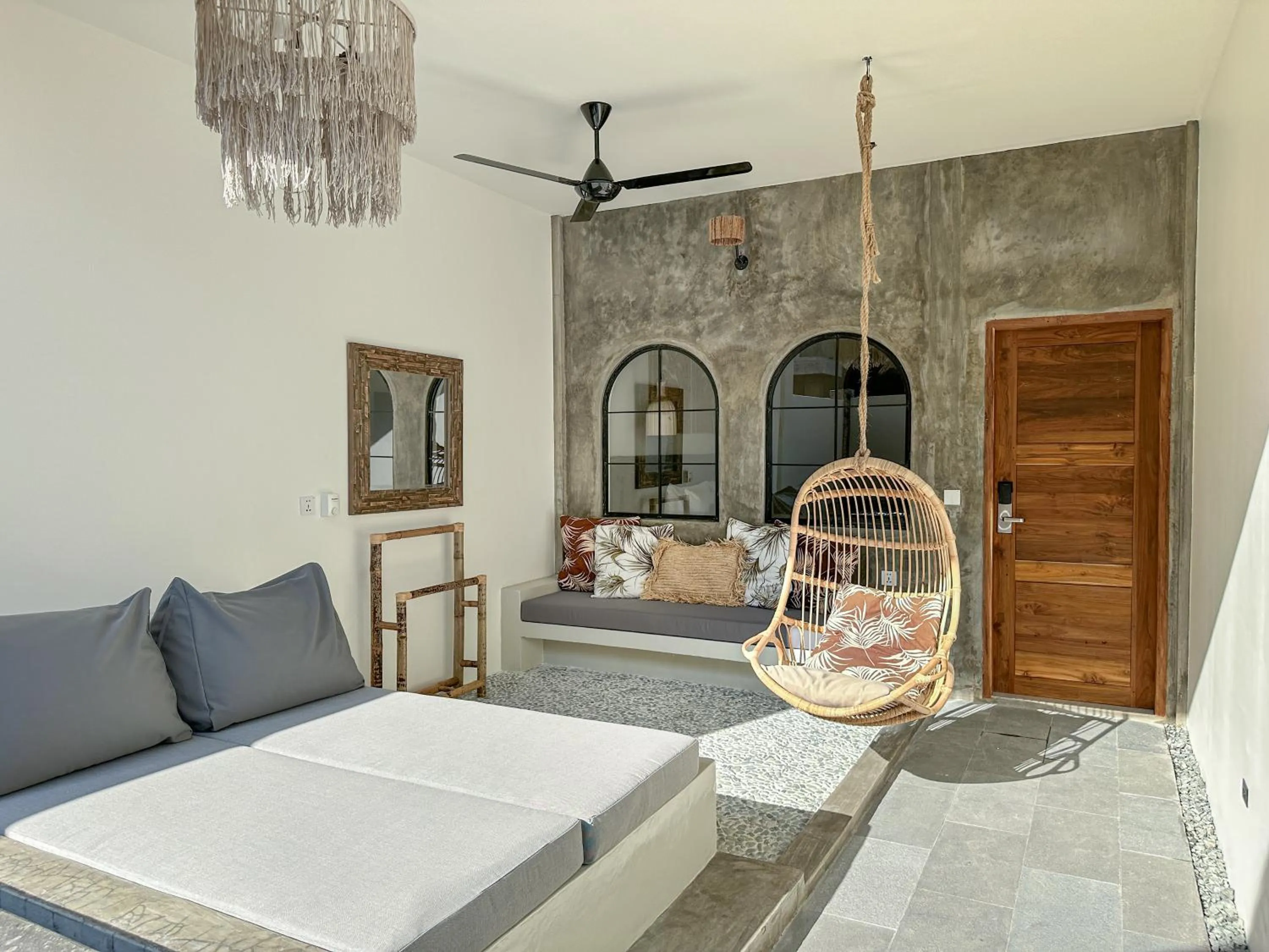 Bed in El Tropico Boutique Hotel