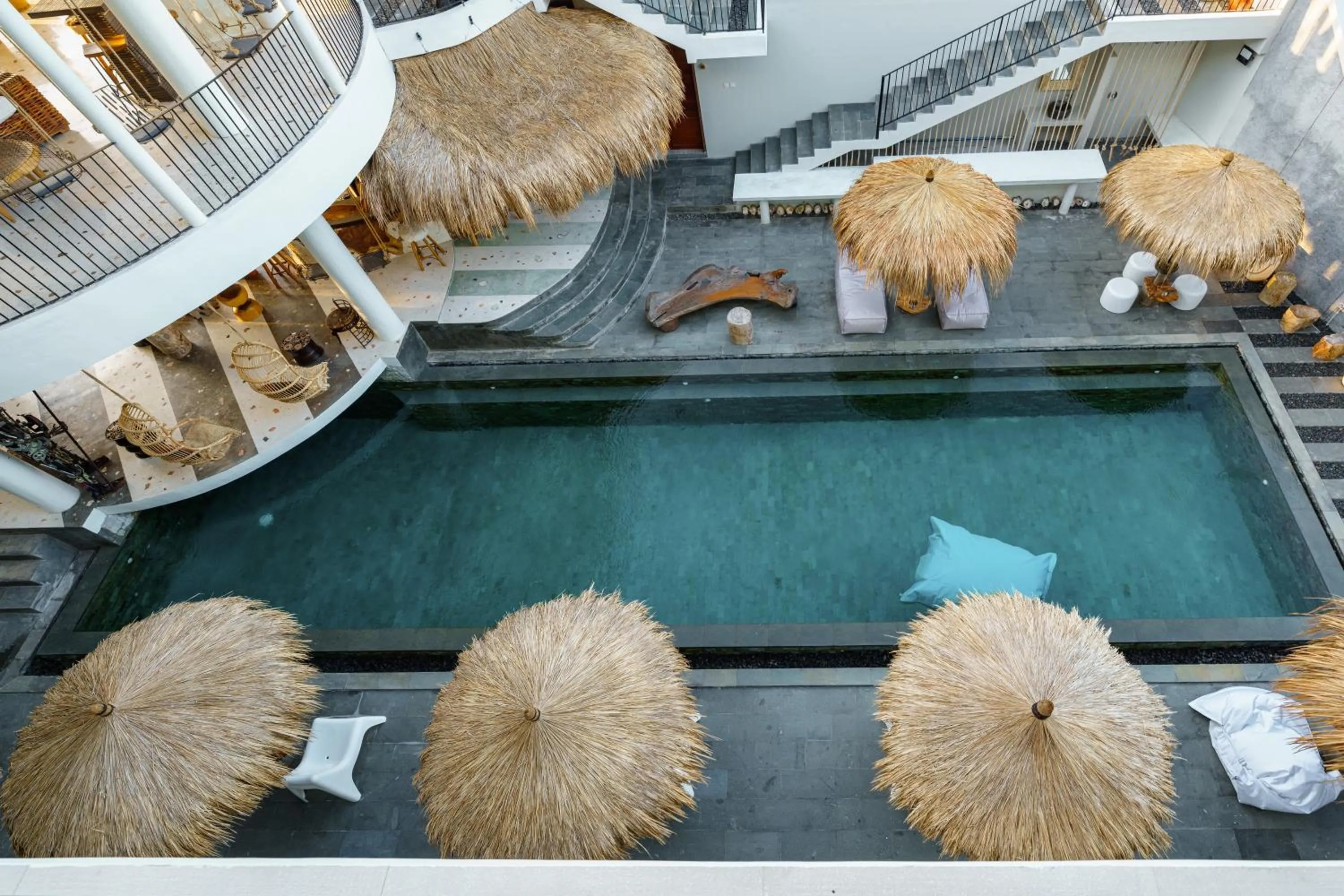 Swimming pool in El Tropico Boutique Hotel