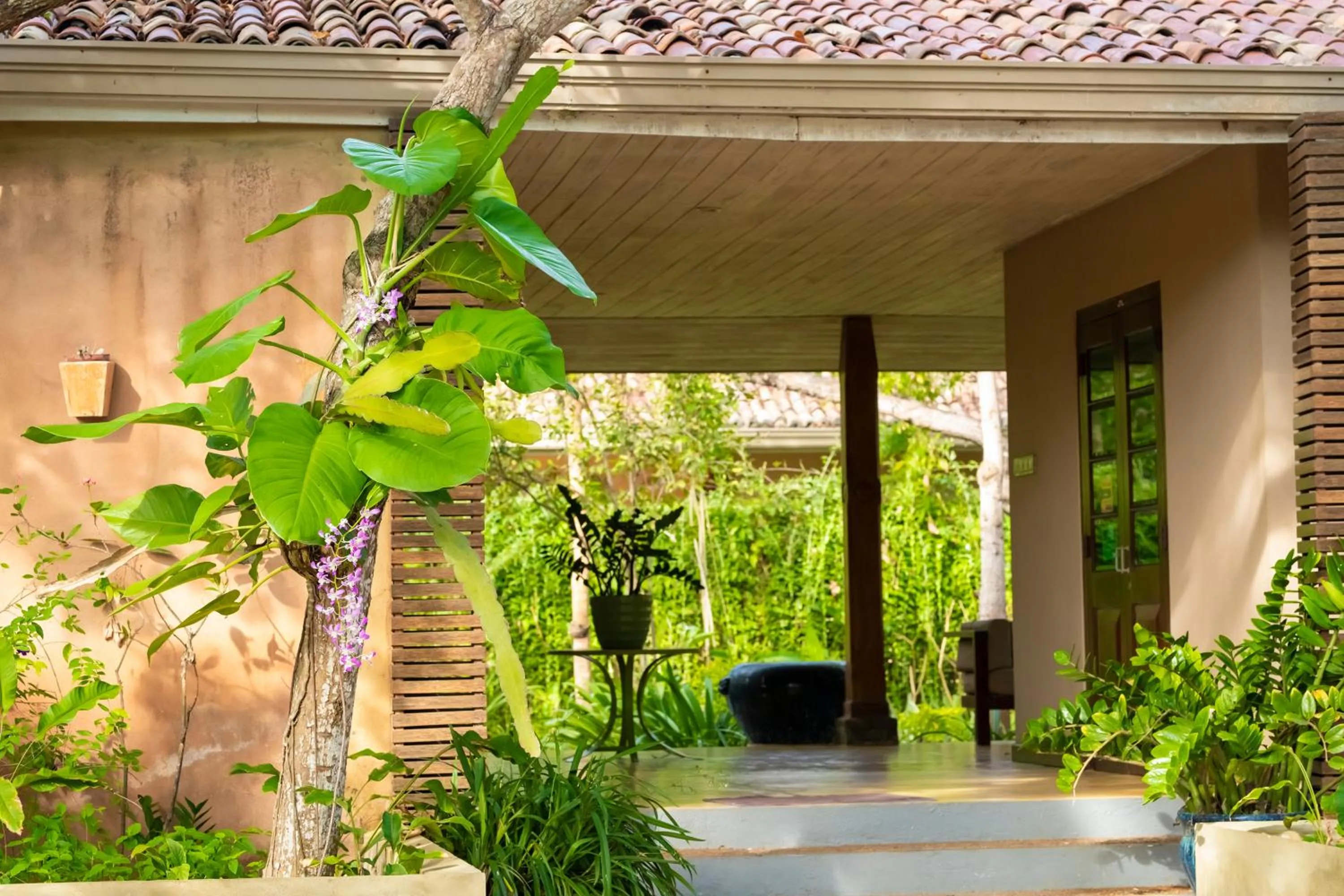 Patio in NIKARA Luxury Beach House