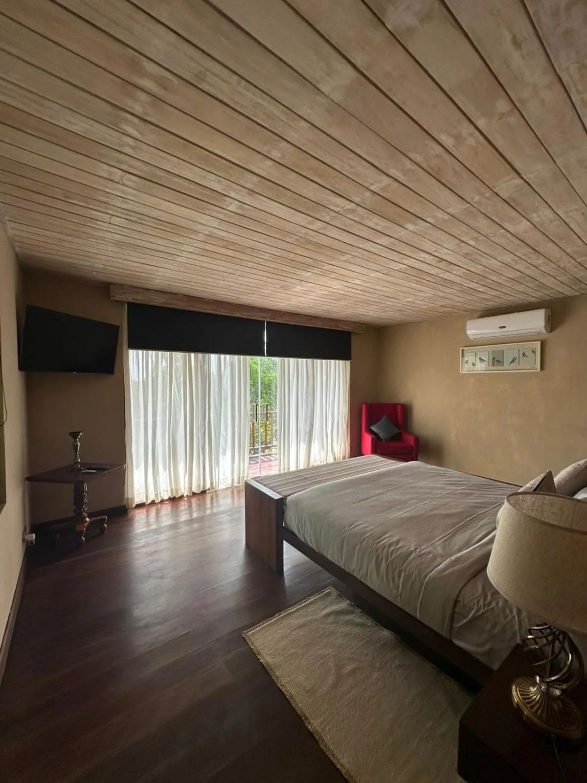 air conditioner, Bed in NIKARA Luxury Beach House