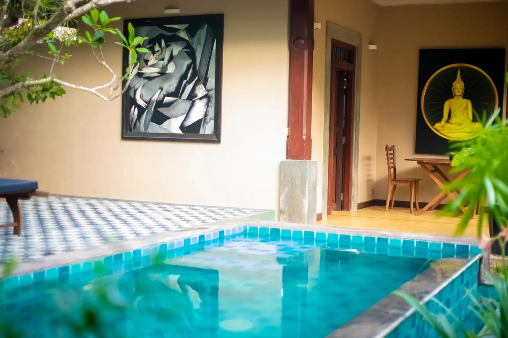 Swimming pool in NIKARA Luxury Beach House