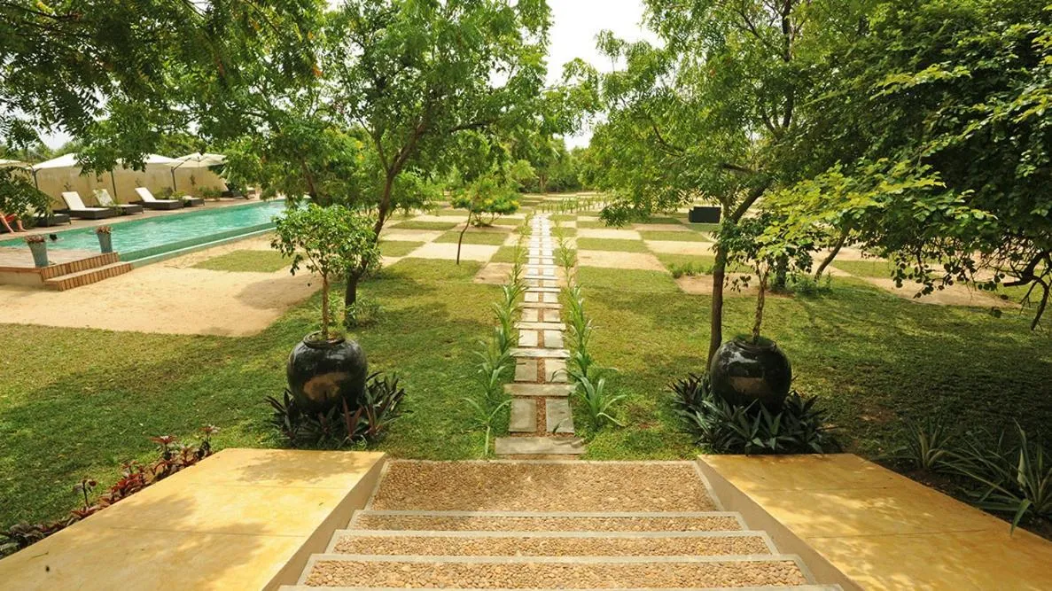 Garden in NIKARA Luxury Beach House