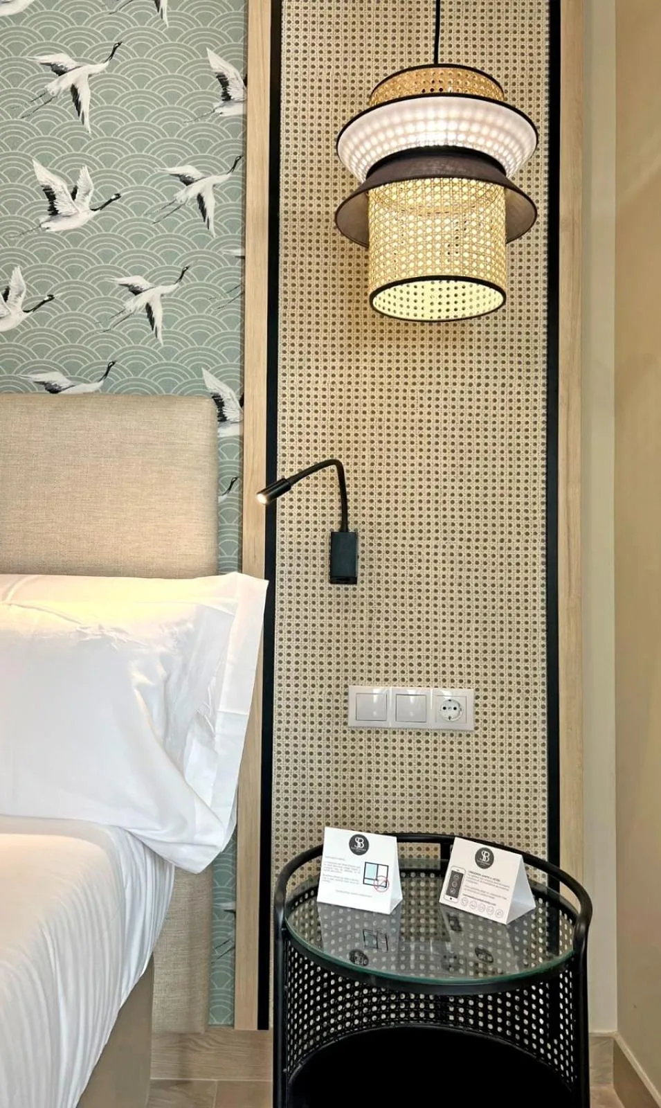 Decorative detail, Bed in Soho Boutique Columela