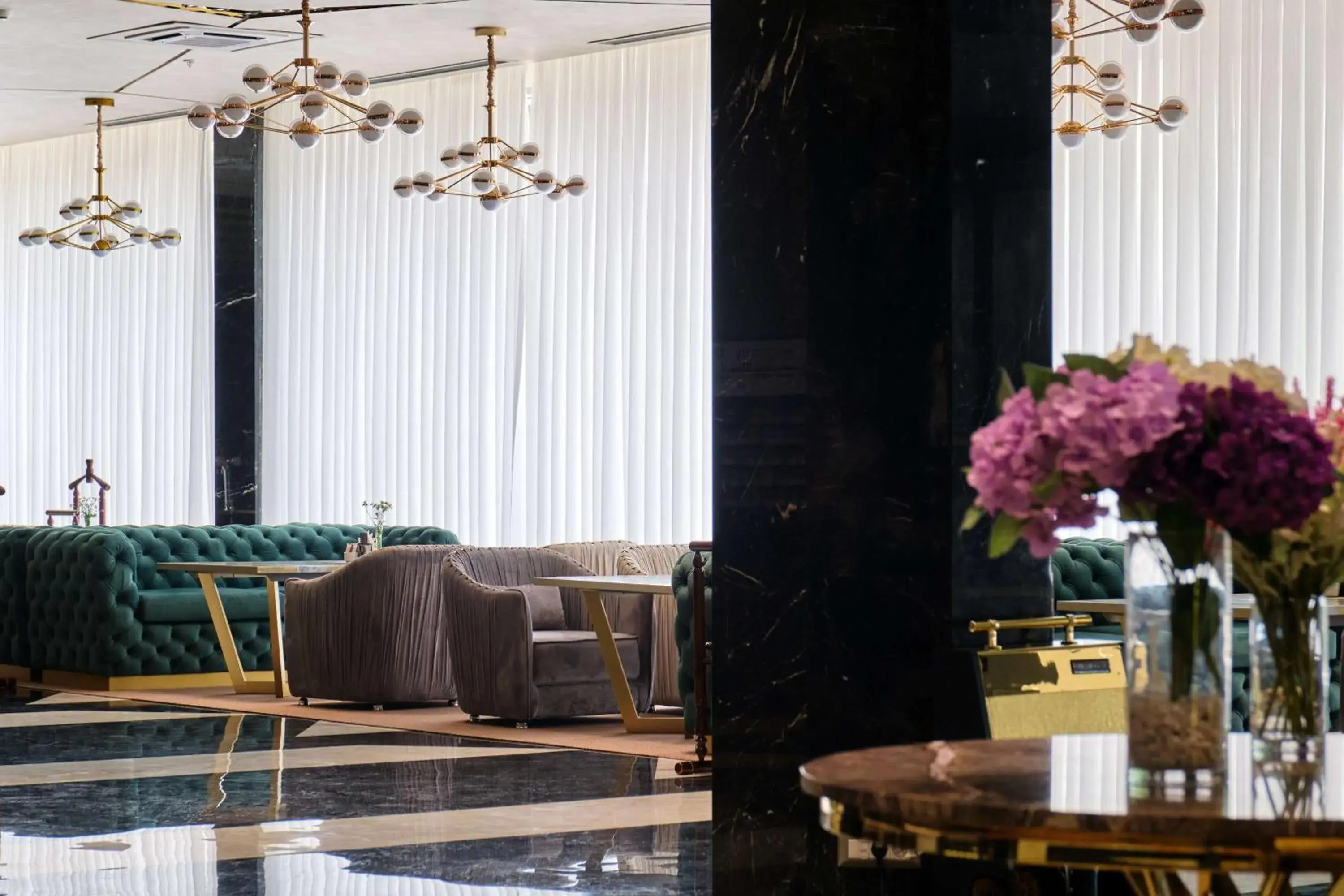 Lobby or reception in Panarams Tashkent Hotel, a member of Radisson Individuals Lobby or reception in Panarams Tashkent Hotel, a member of Radisson Individuals