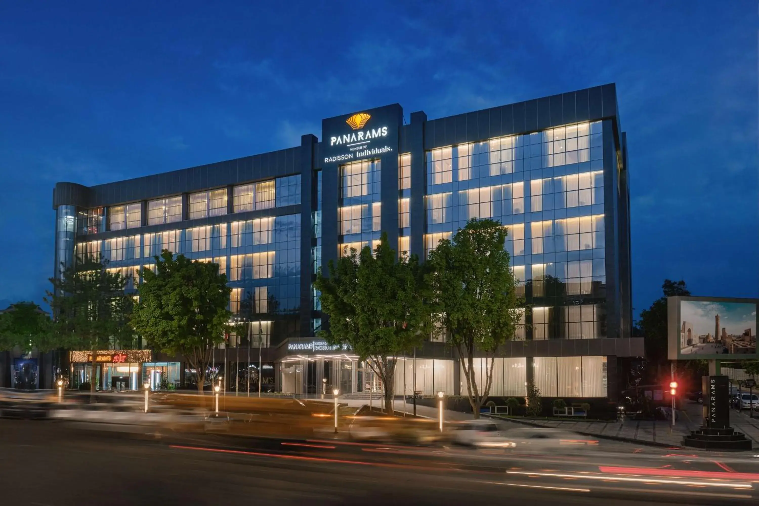 Property building in Panarams Tashkent Hotel, a member of Radisson Individuals Property building in Panarams Tashkent Hotel, a member of Radisson Individuals