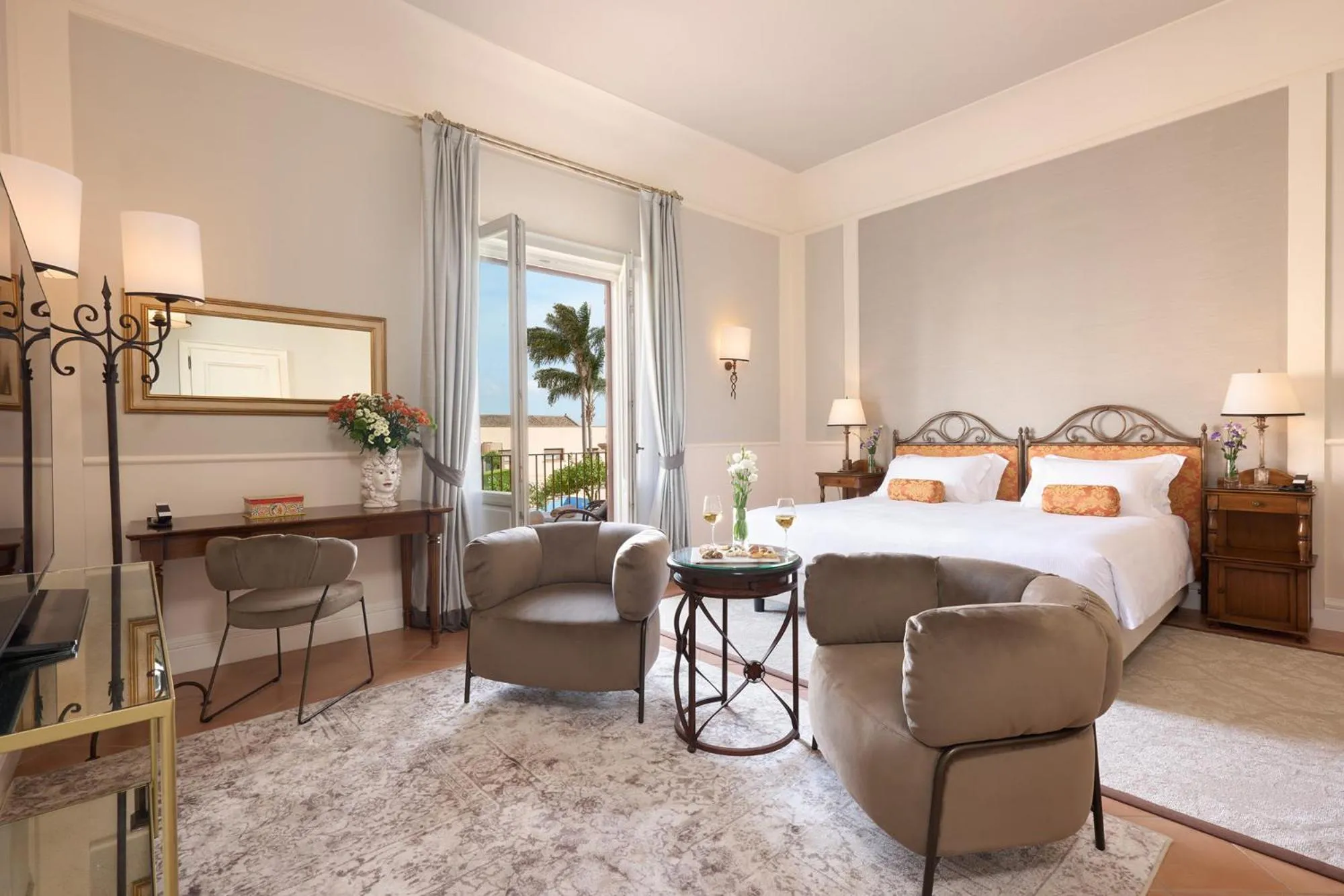 Bedroom, Bed in Almar Giardino di Costanza Mazara del Vallo