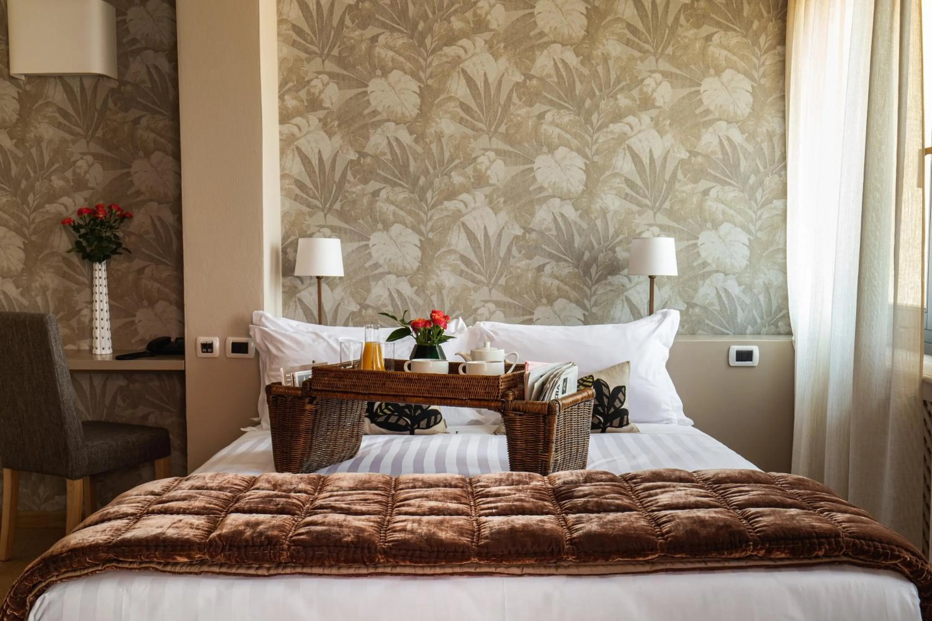 Bedroom, Bed in Hotel Porta San Mamolo