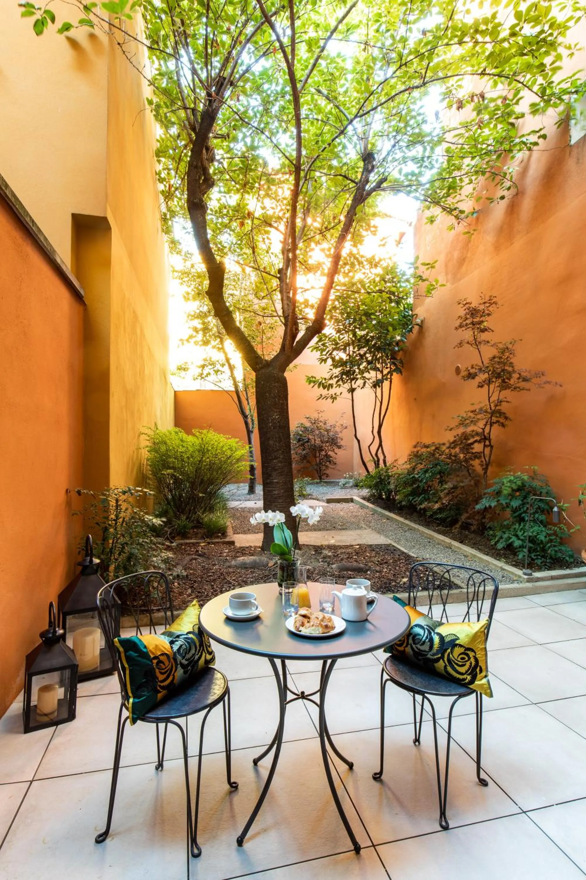 Garden in Hotel Porta San Mamolo