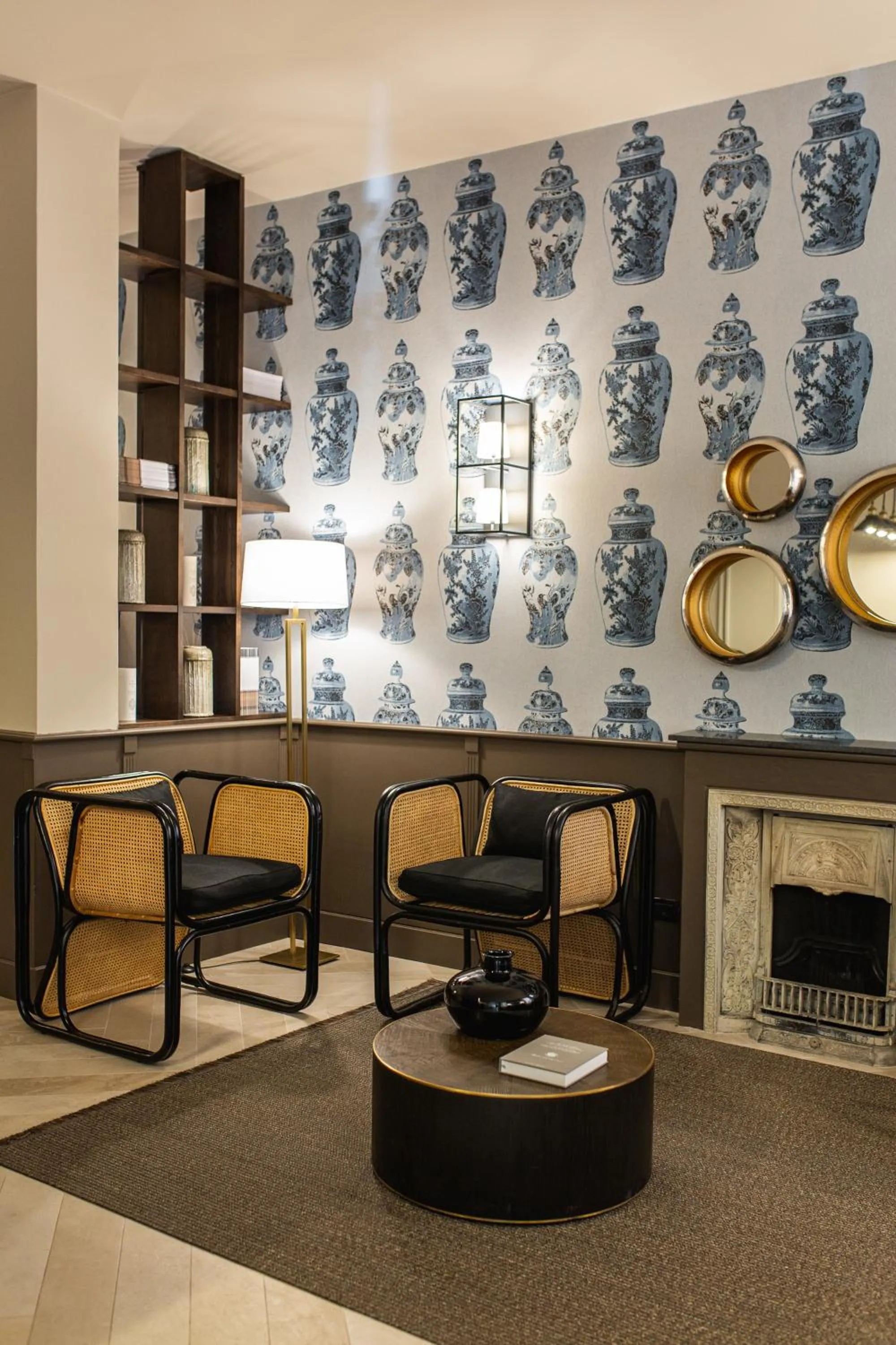 Lobby or reception in Hotel Porta San Mamolo