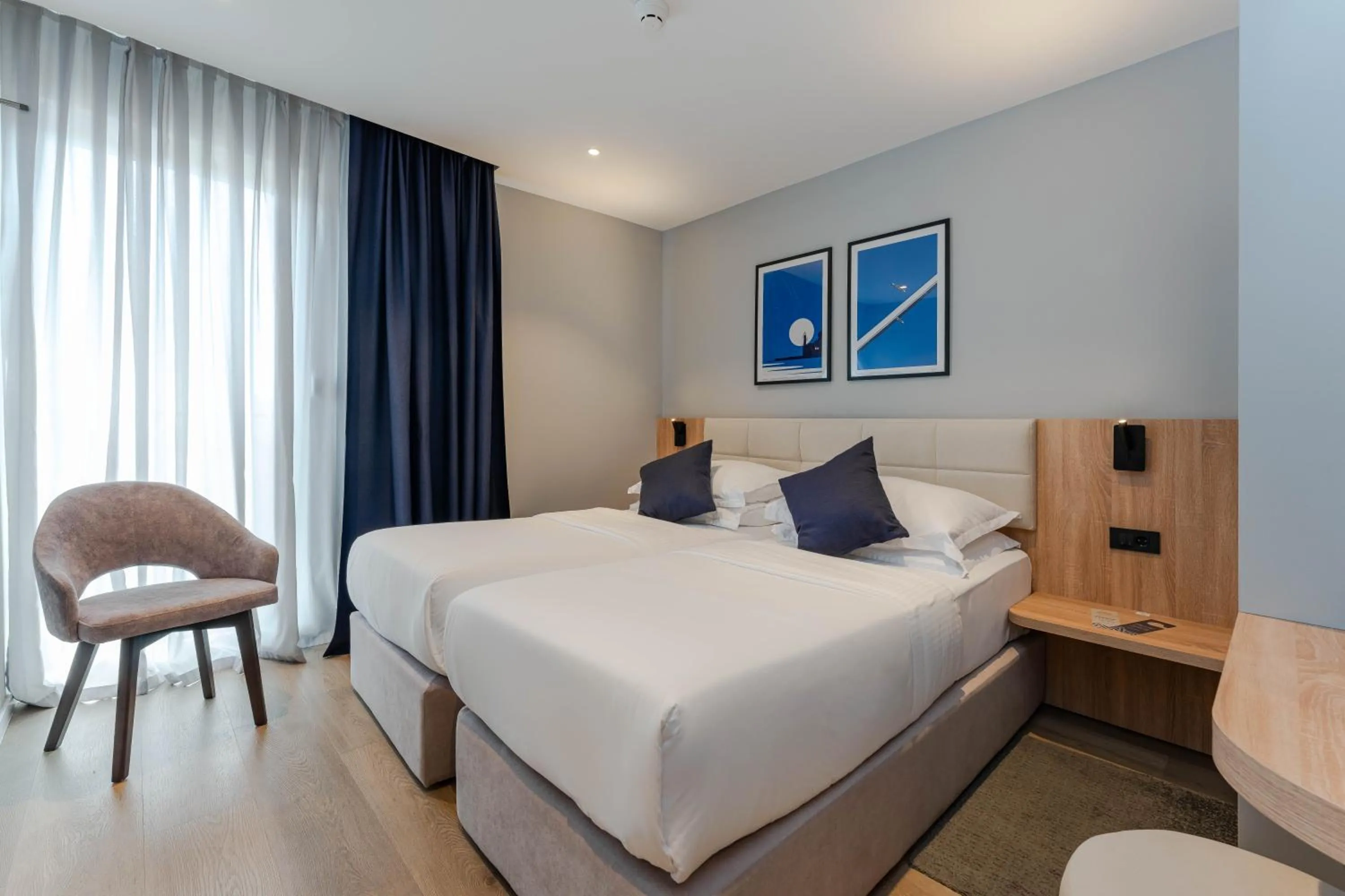 Bedroom, Bed in Hotel A'mare