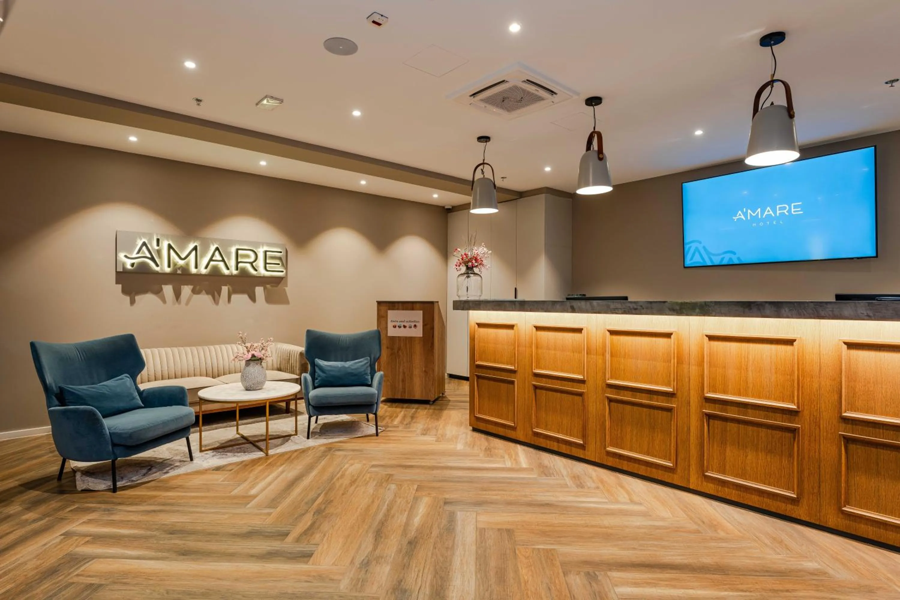 Lobby or reception in Hotel A'mare