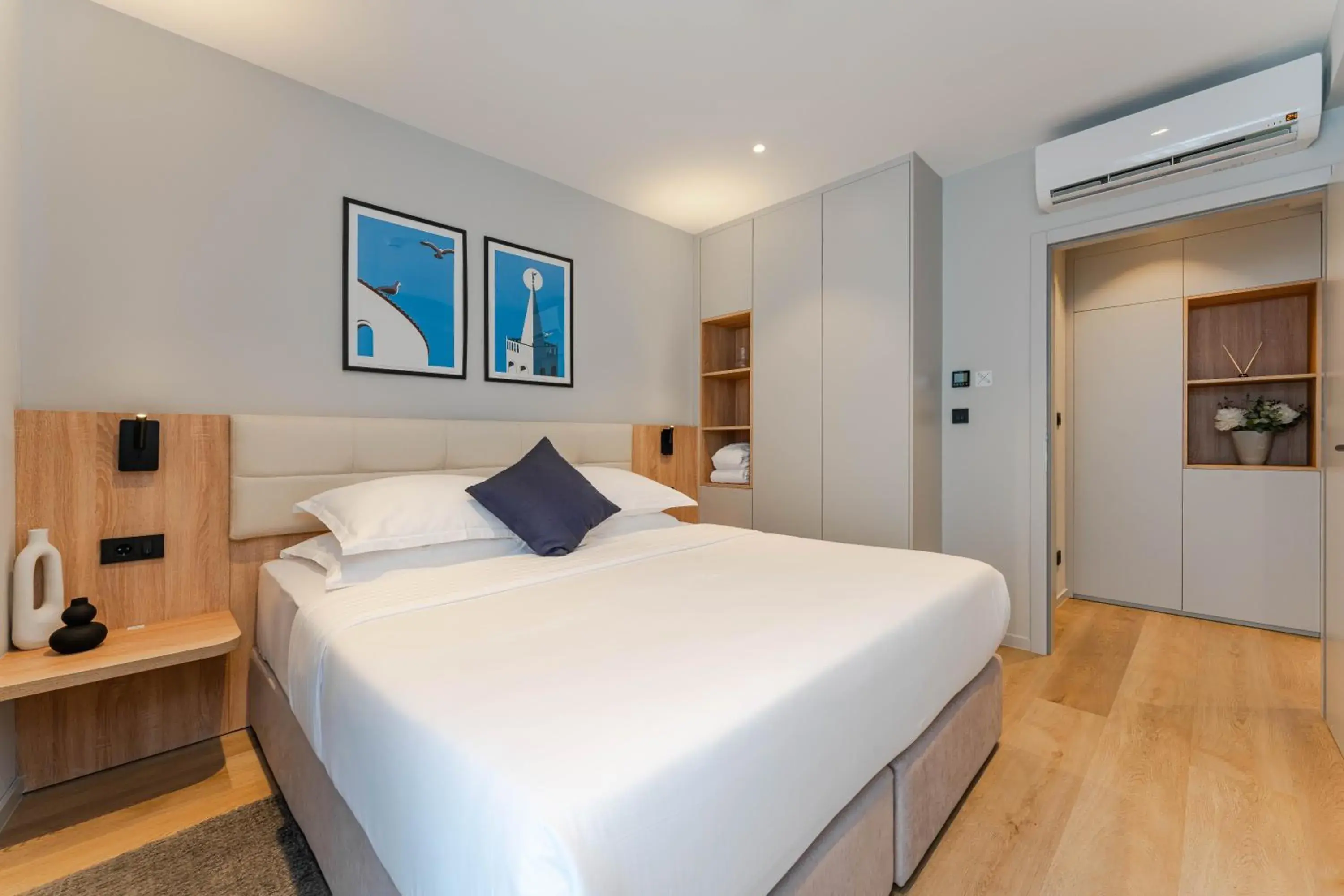 Bed in Hotel A'mare Bed in Hotel A'mare