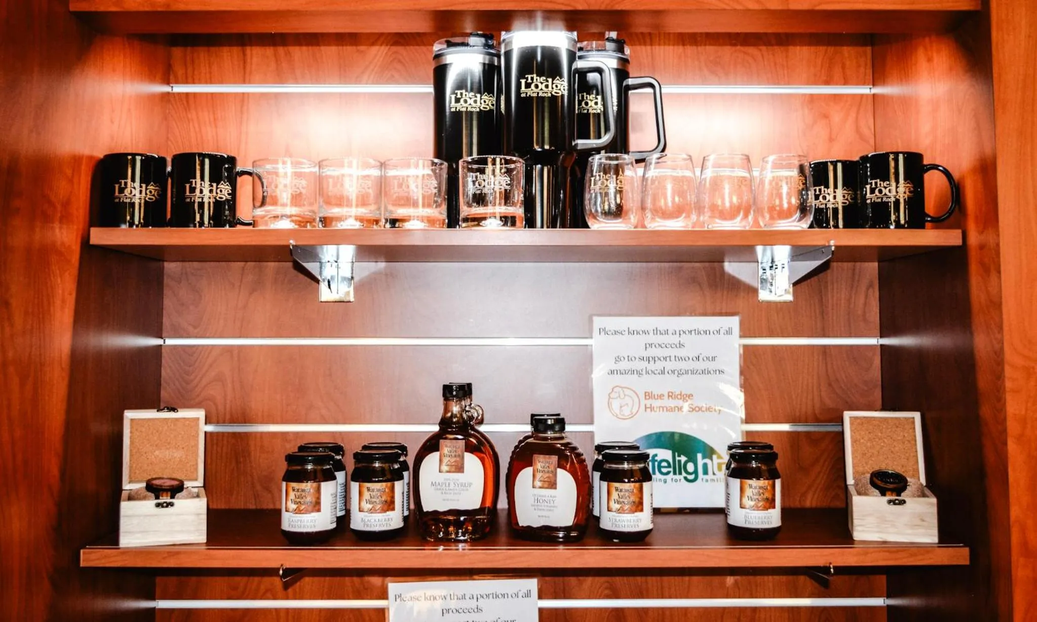 Shopping Area in The Lodge at Flat Rock