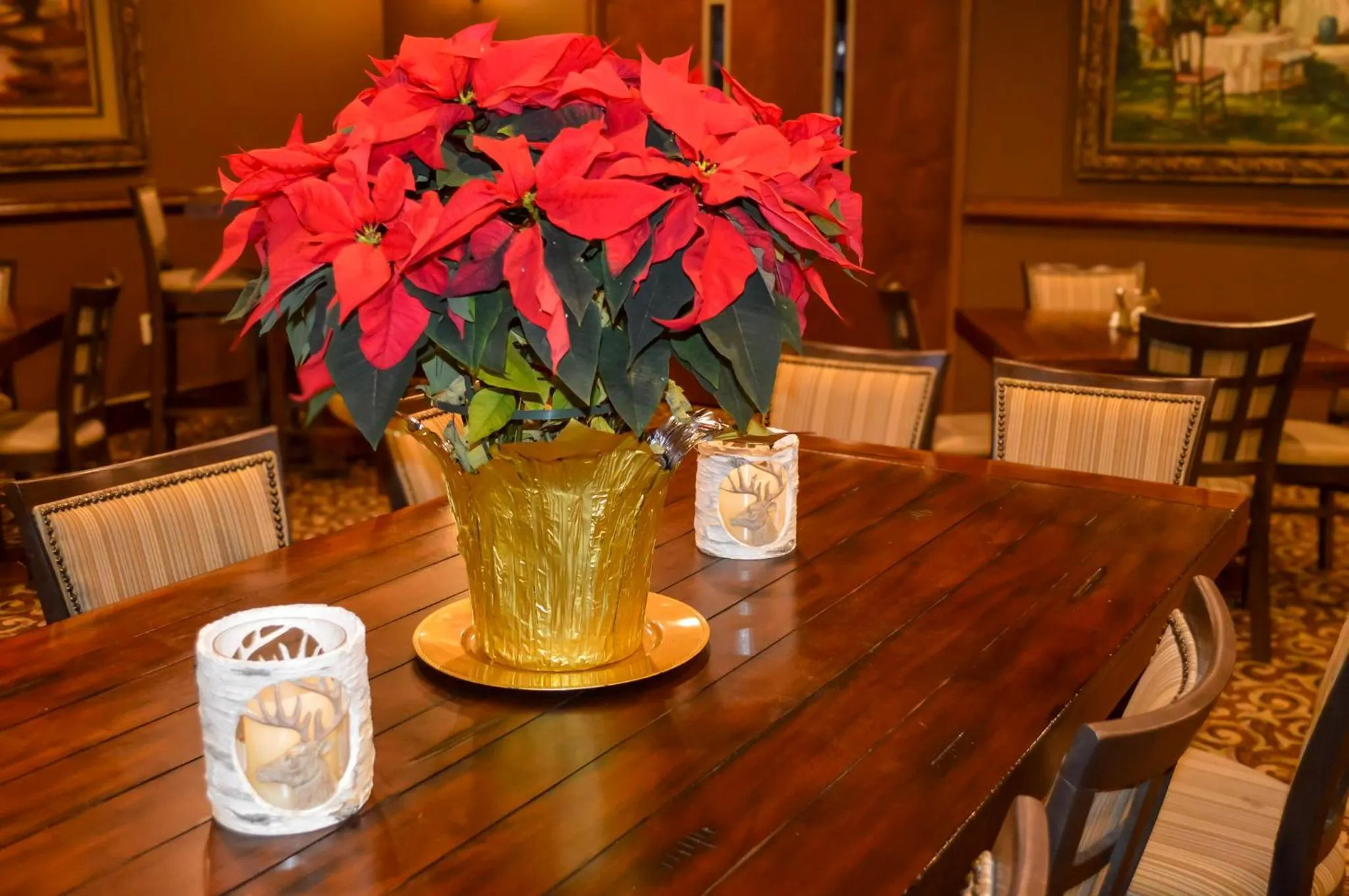 Lobby or reception in The Lodge at Flat Rock