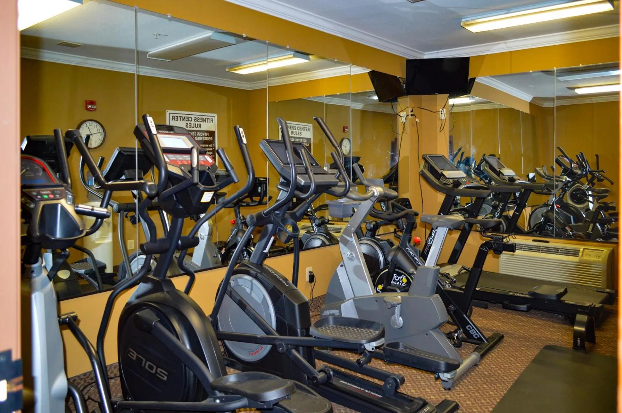 Fitness centre/facilities in The Lodge at Flat Rock