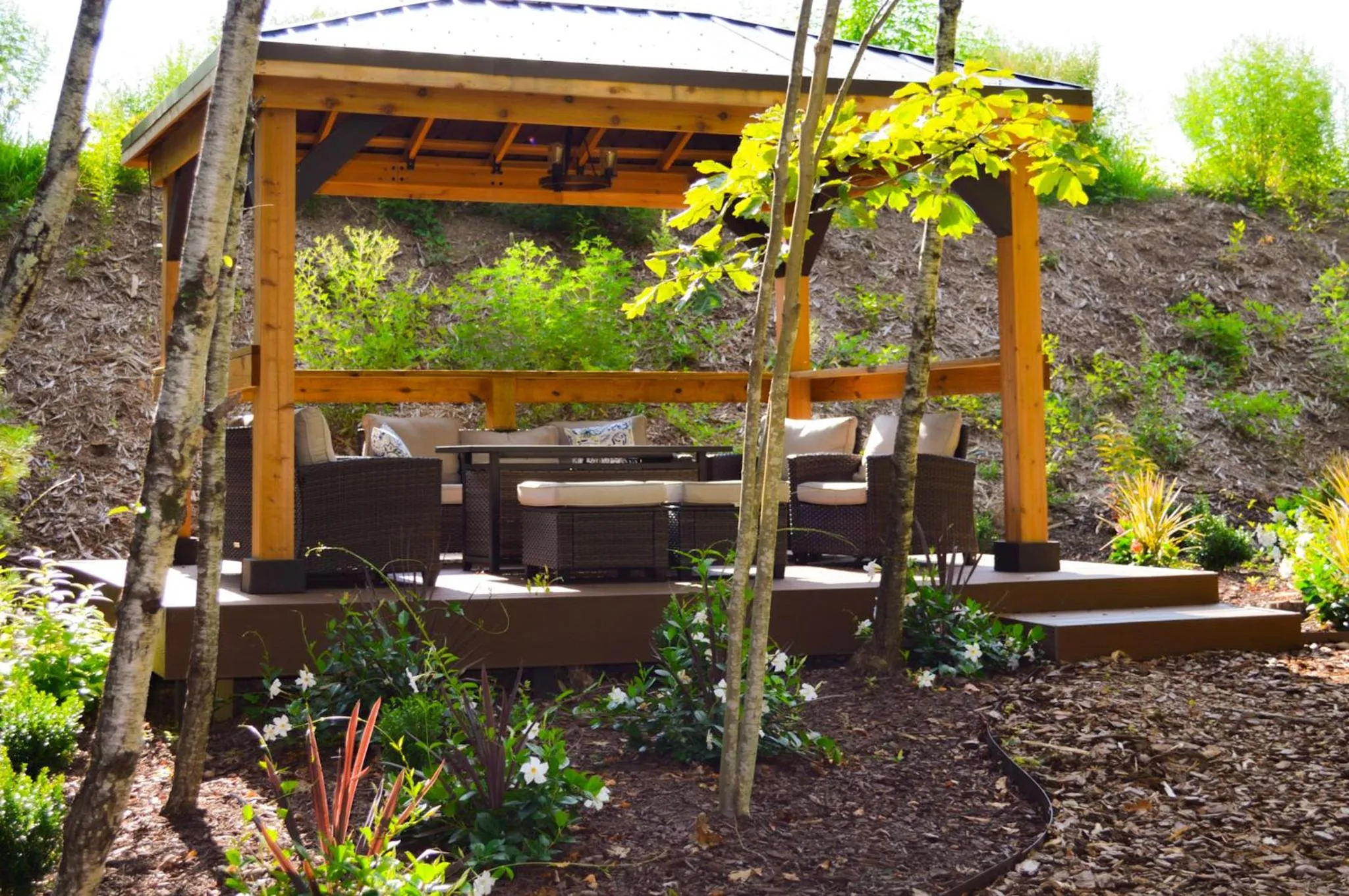 Garden in The Lodge at Flat Rock