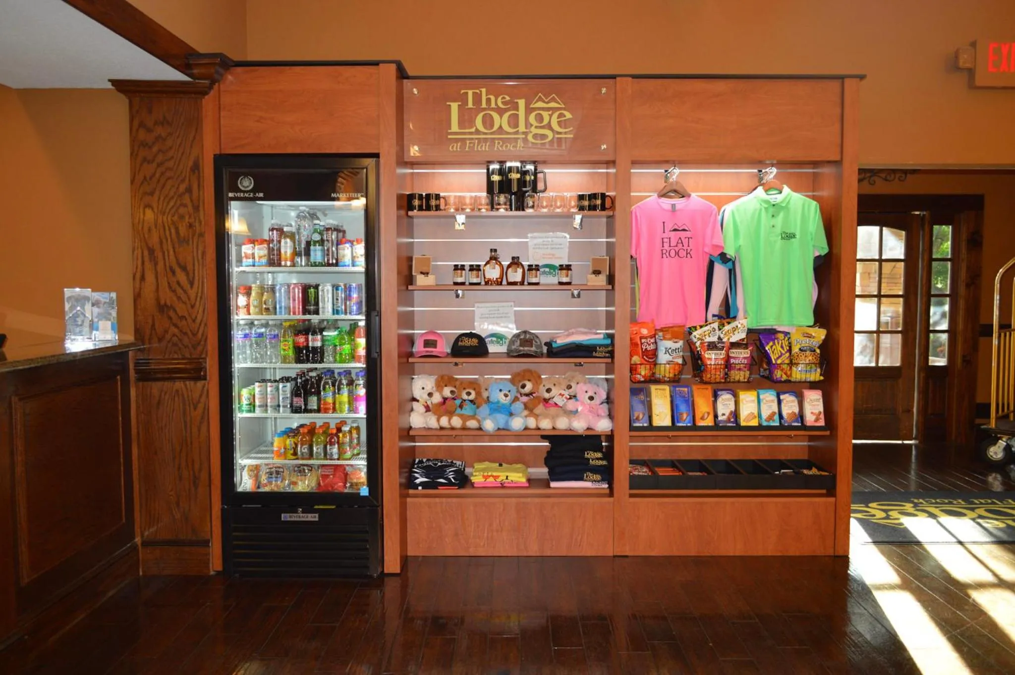 Shopping Area in The Lodge at Flat Rock