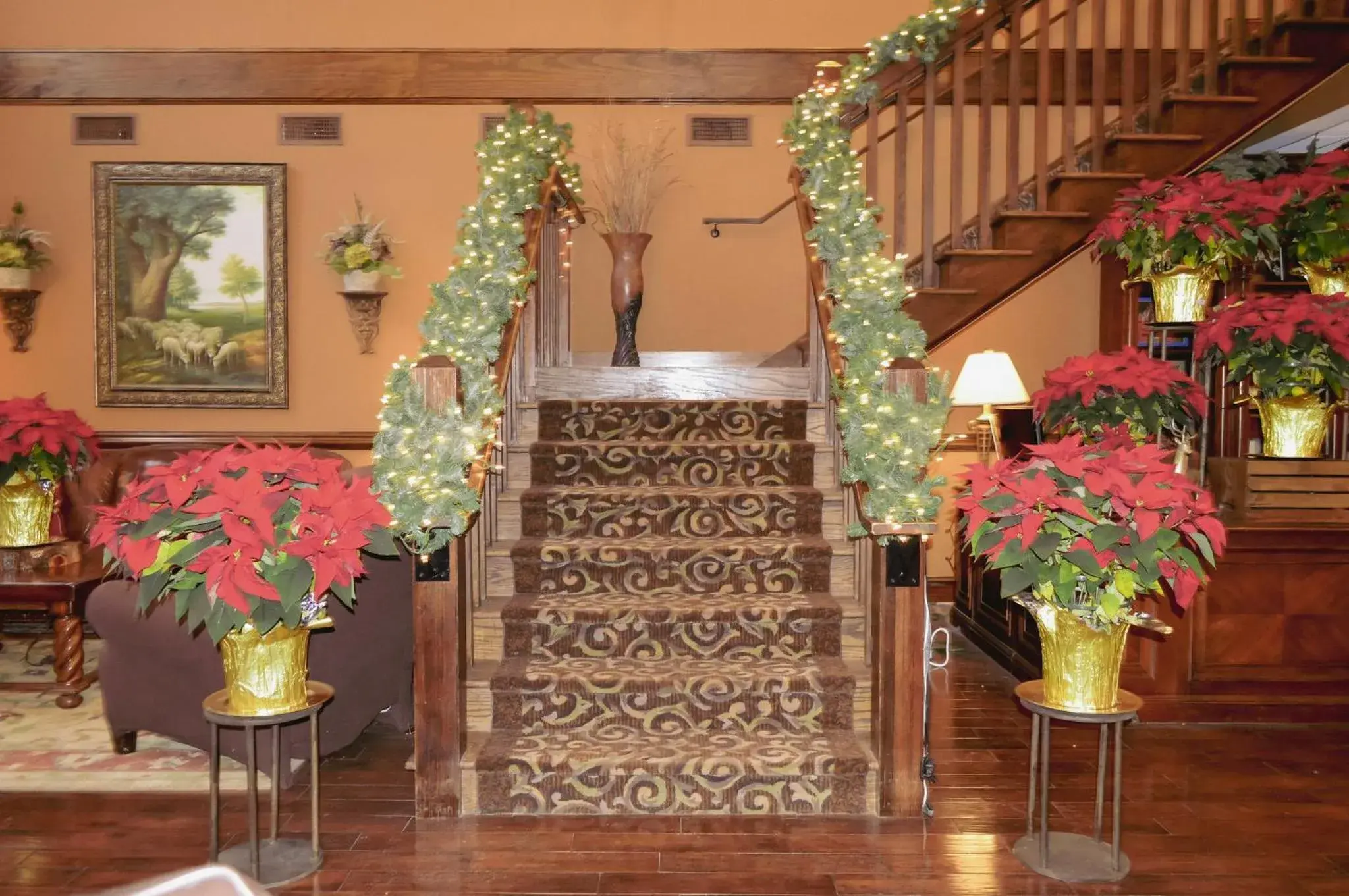 Lobby or reception in The Lodge at Flat Rock Lobby or reception in The Lodge at Flat Rock