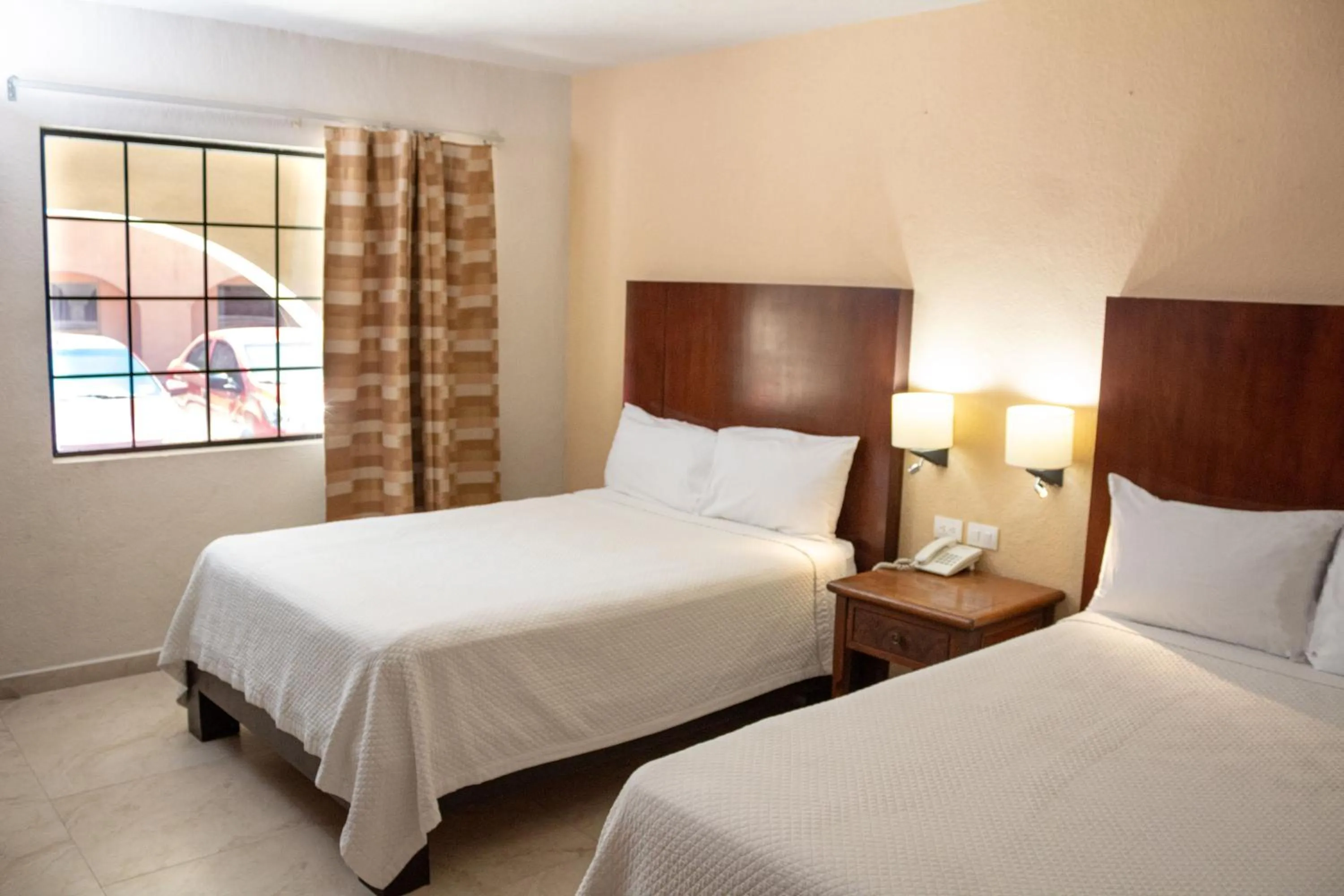 Bed in Hotel Armida Guaymas