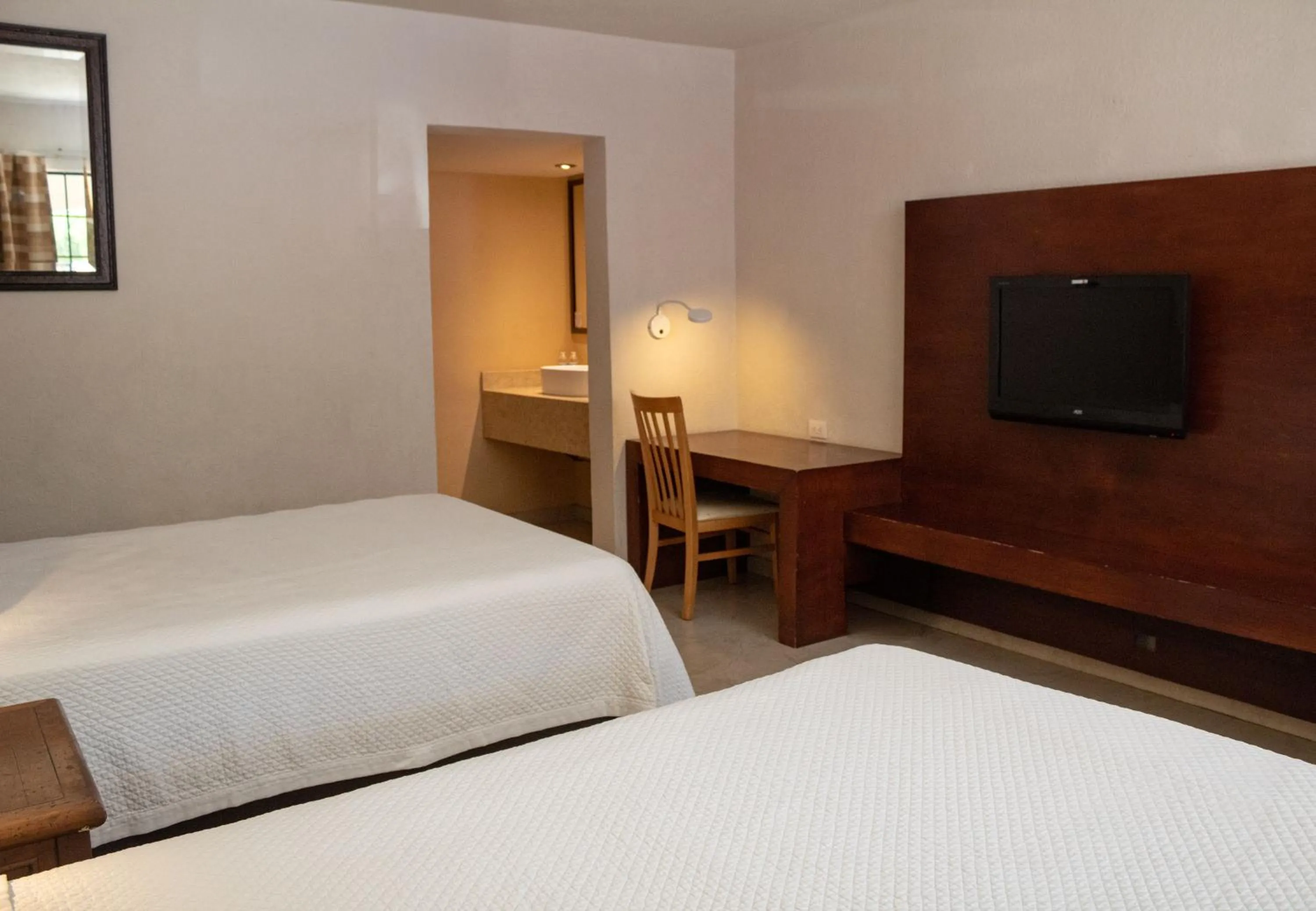 Bed in Hotel Armida Guaymas