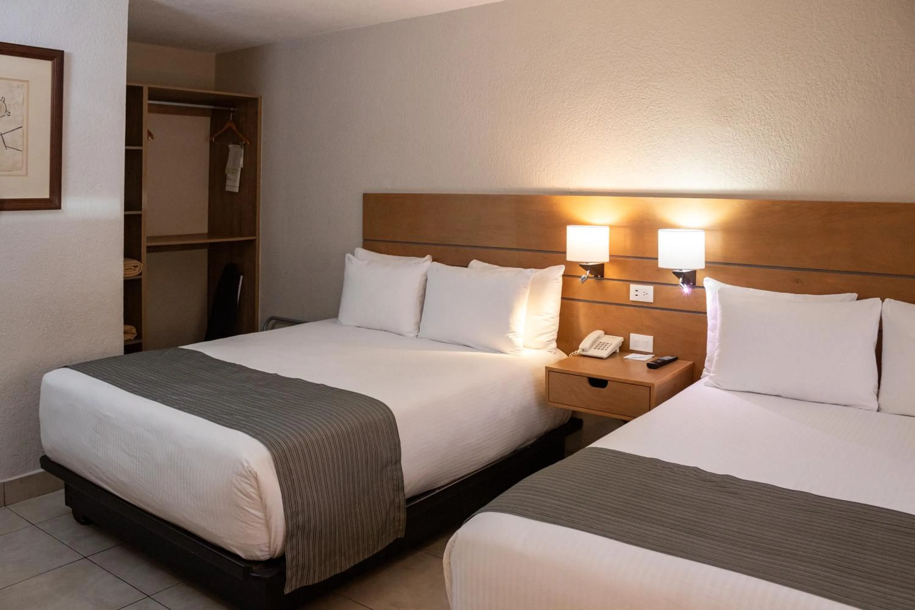 Bed in Hotel Armida Guaymas