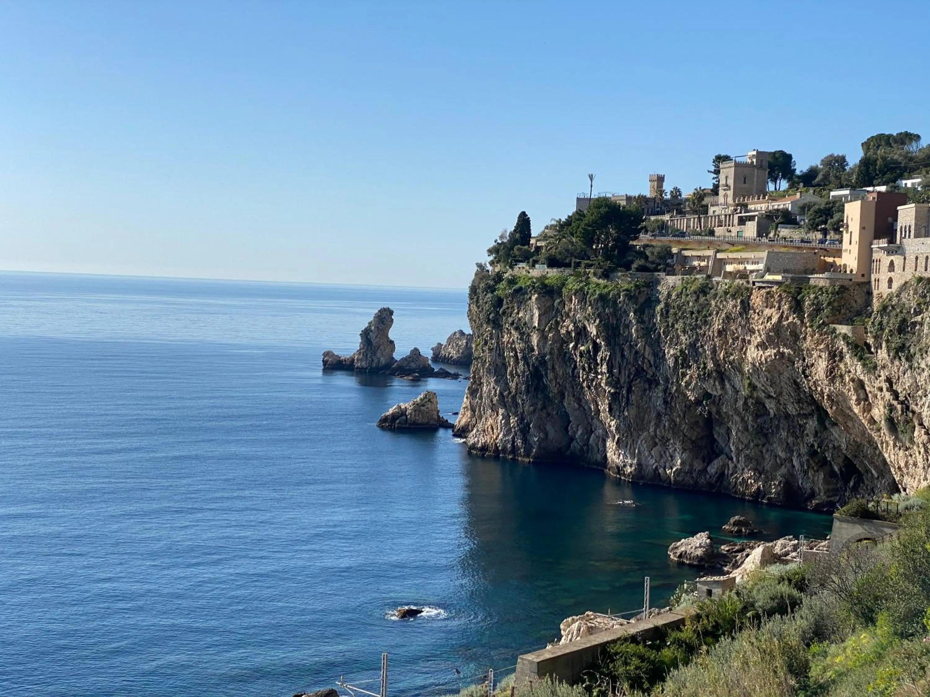 Natural landscape in Blue Marine Taormina