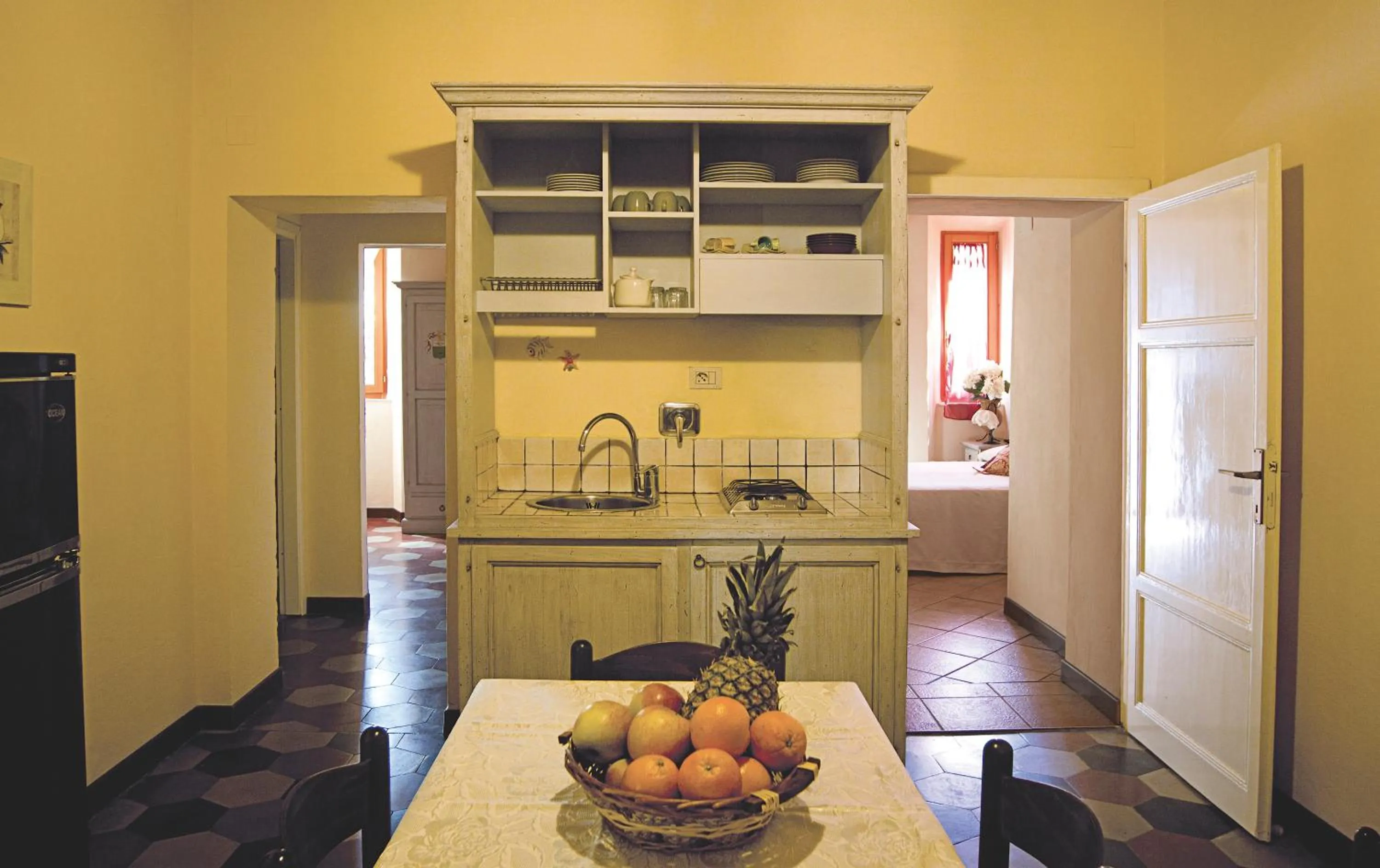 Kitchen or kitchenette in Residential Hotel Villaggio Innamorata