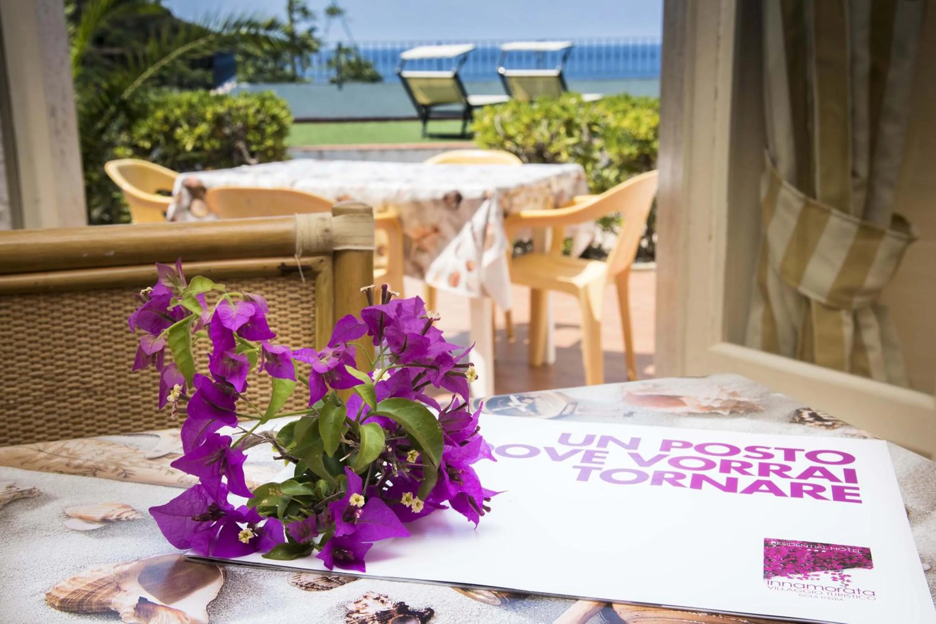 Patio in Residential Hotel Villaggio Innamorata