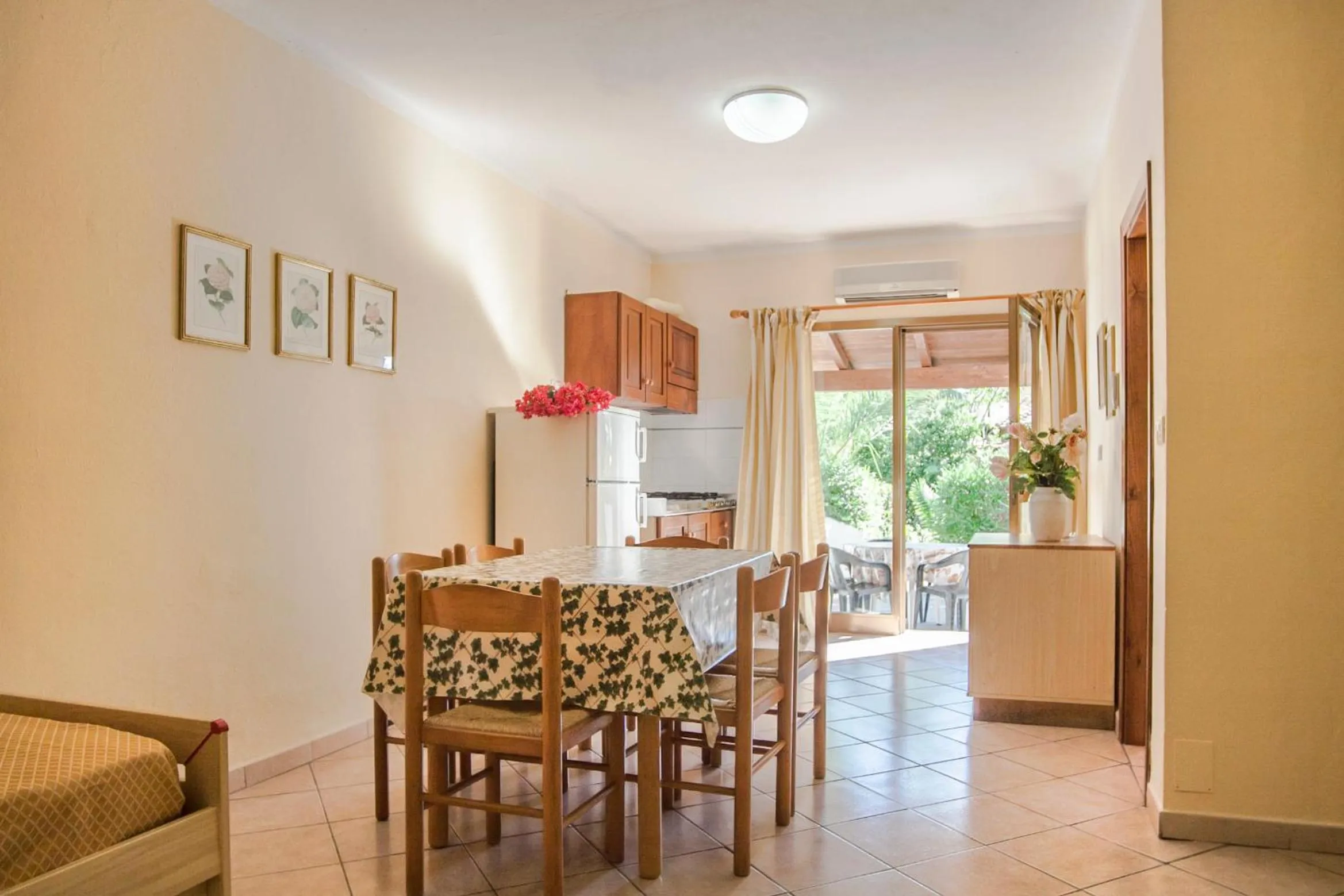 Kitchen or kitchenette in Residential Hotel Villaggio Innamorata