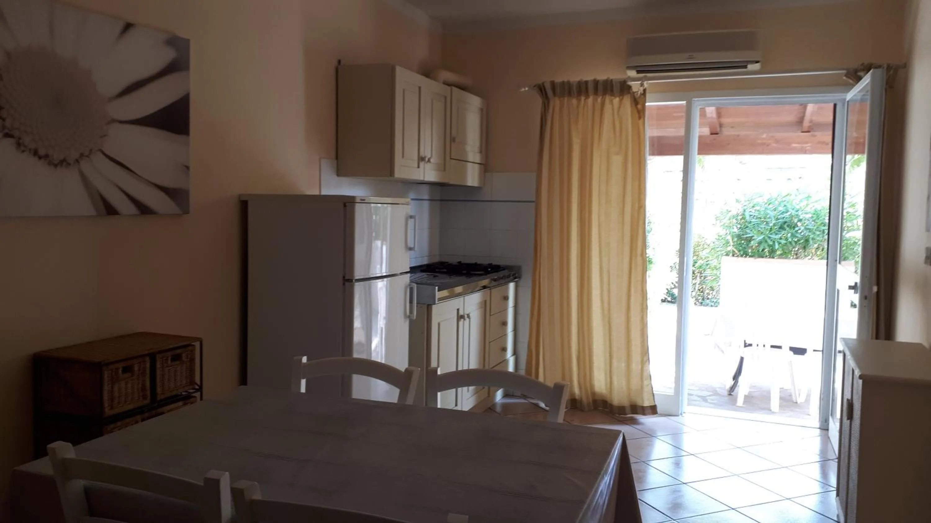 Kitchen or kitchenette in Residential Hotel Villaggio Innamorata