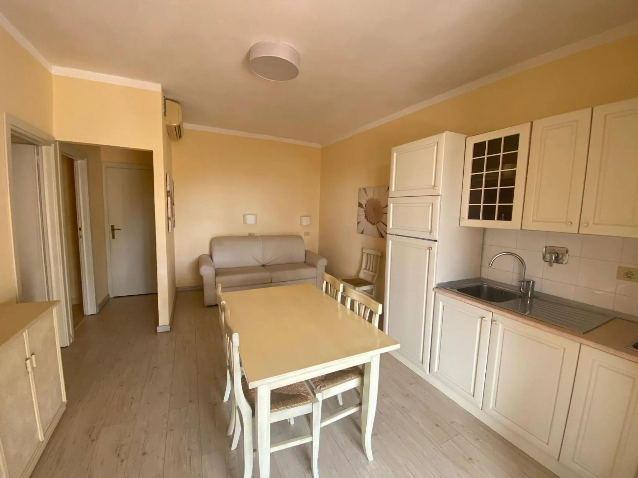 Kitchen or kitchenette in Residential Hotel Villaggio Innamorata