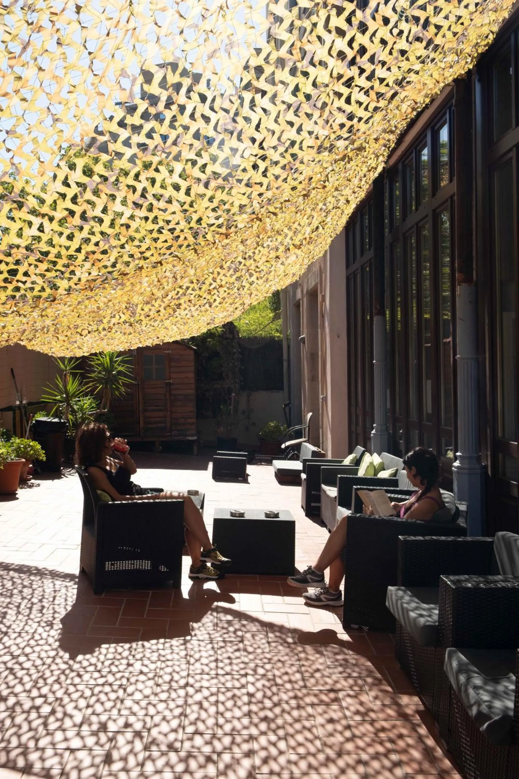 Balcony/Terrace in 360 Hostel Borne