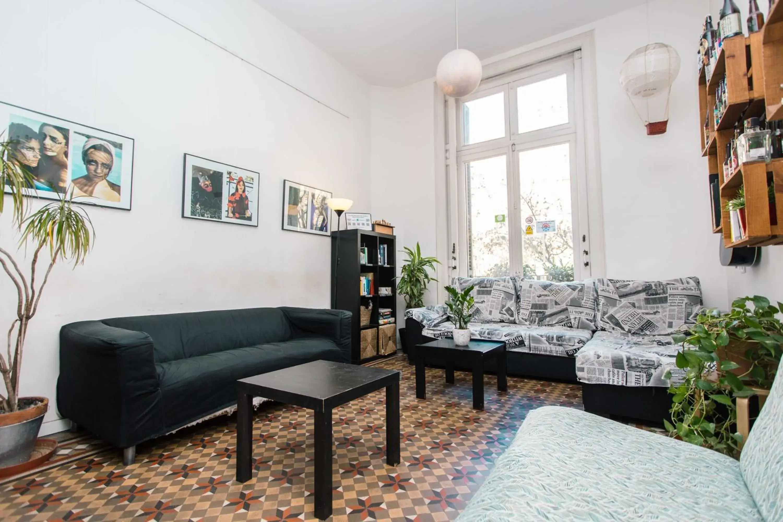 Living room in 360 Hostel Borne Living room in 360 Hostel Borne