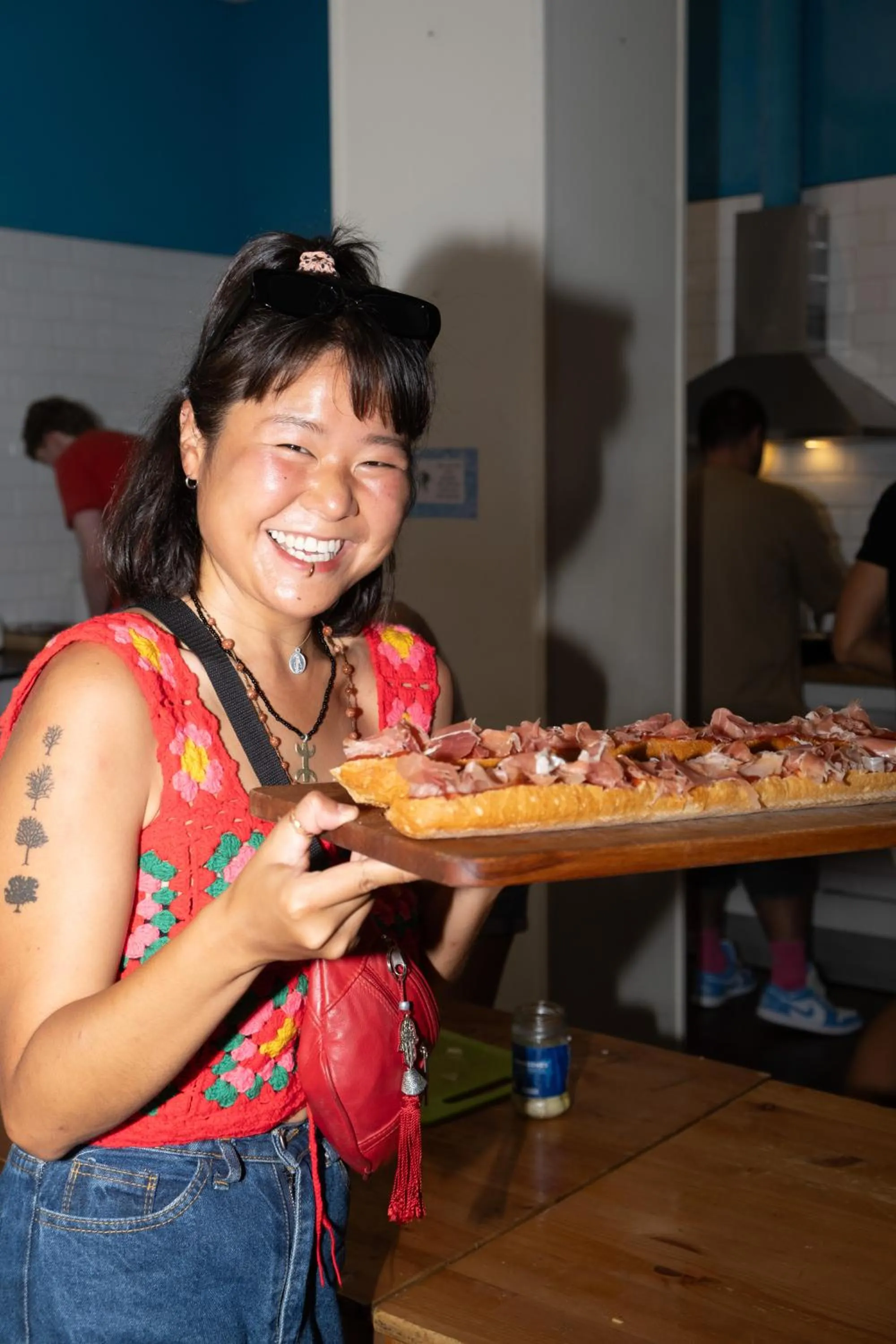 Dinner in 360 Hostel Borne