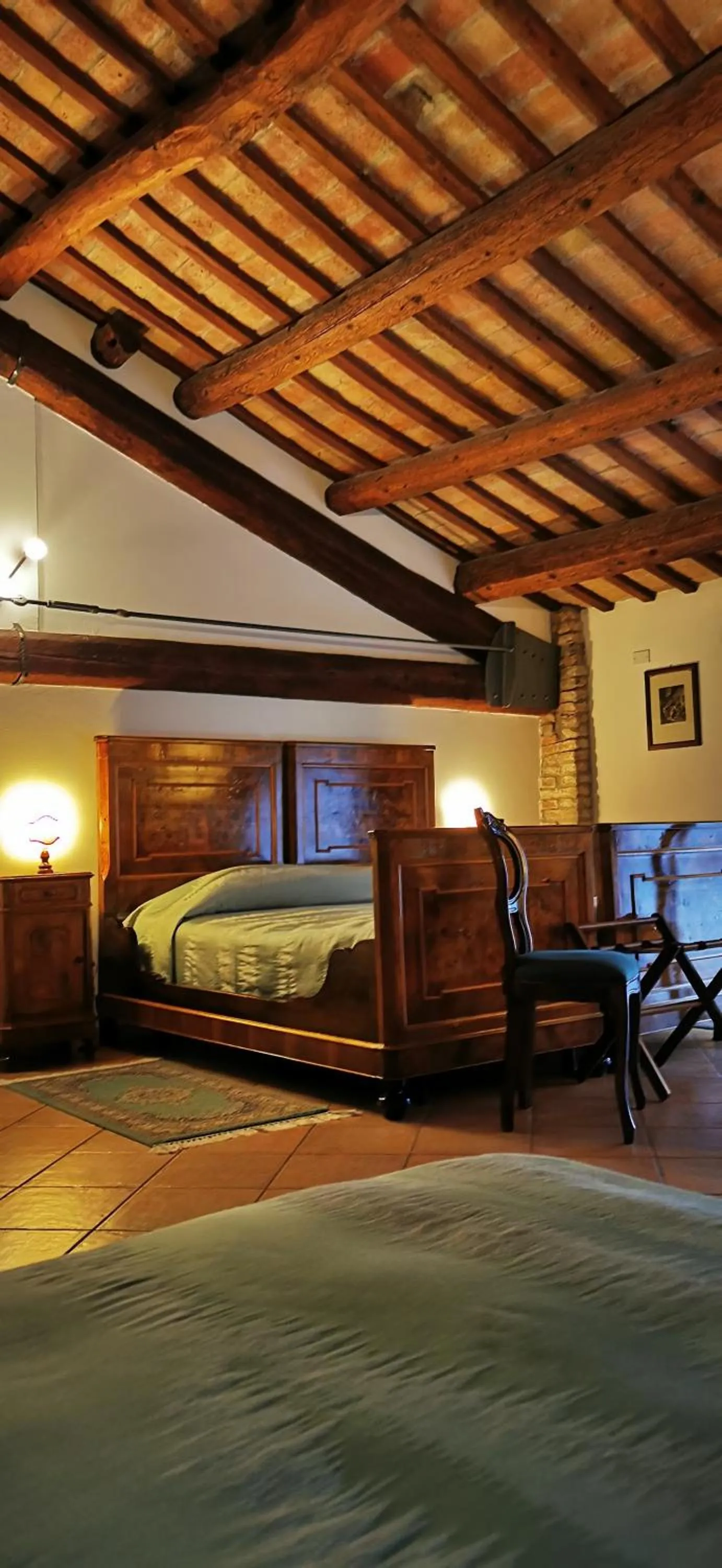 Photo of the whole room, Bed in Agriturismo-R&B Corte dei Gioghi