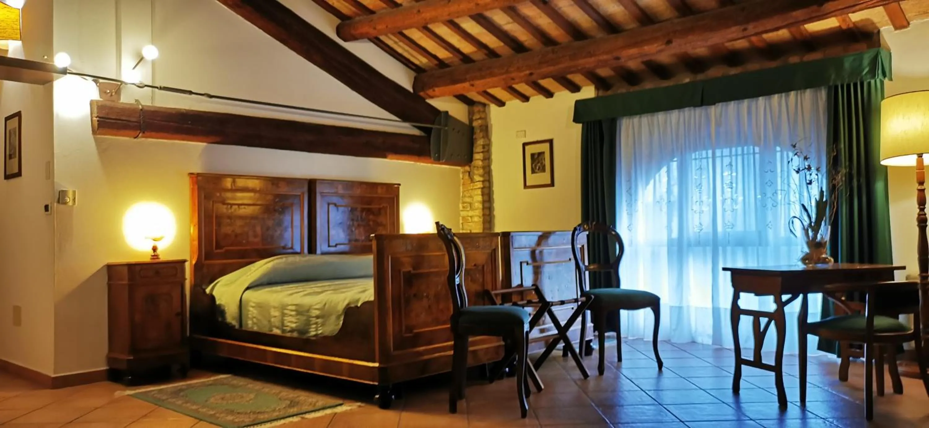 Photo of the whole room, Bed in Agriturismo-R&B Corte dei Gioghi