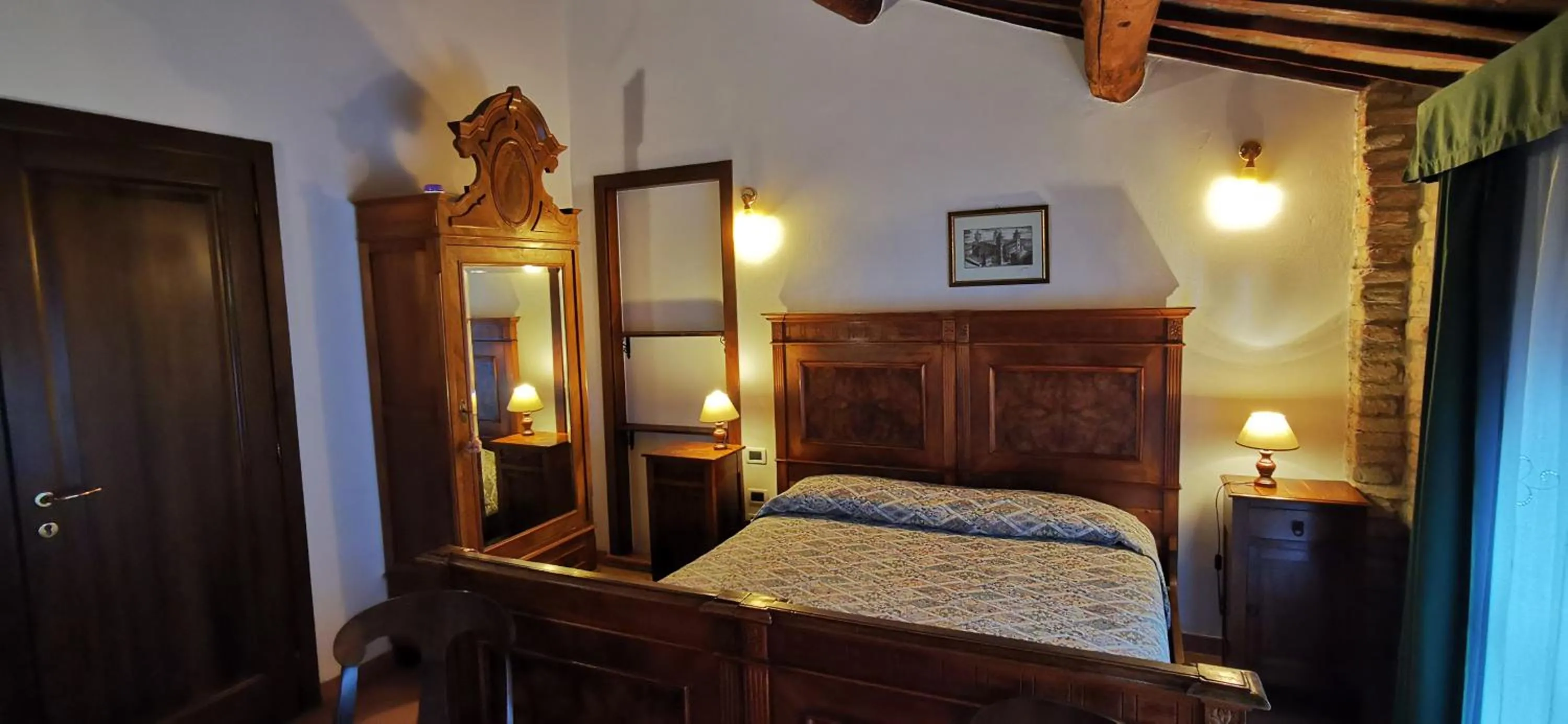 Photo of the whole room, Bed in Agriturismo-R&B Corte dei Gioghi