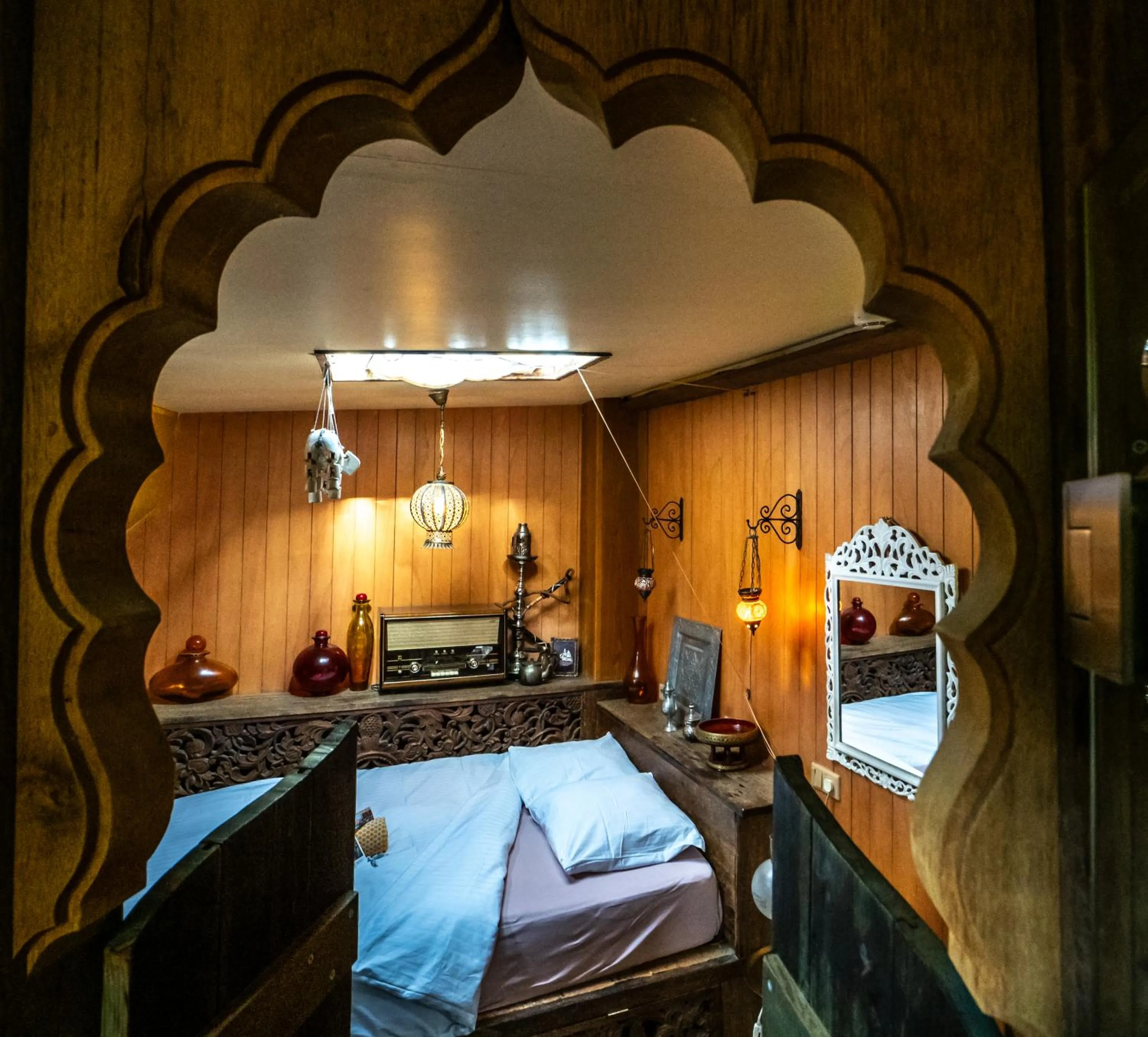 Bedroom, Bed in Boat 'Opoe Sientje'