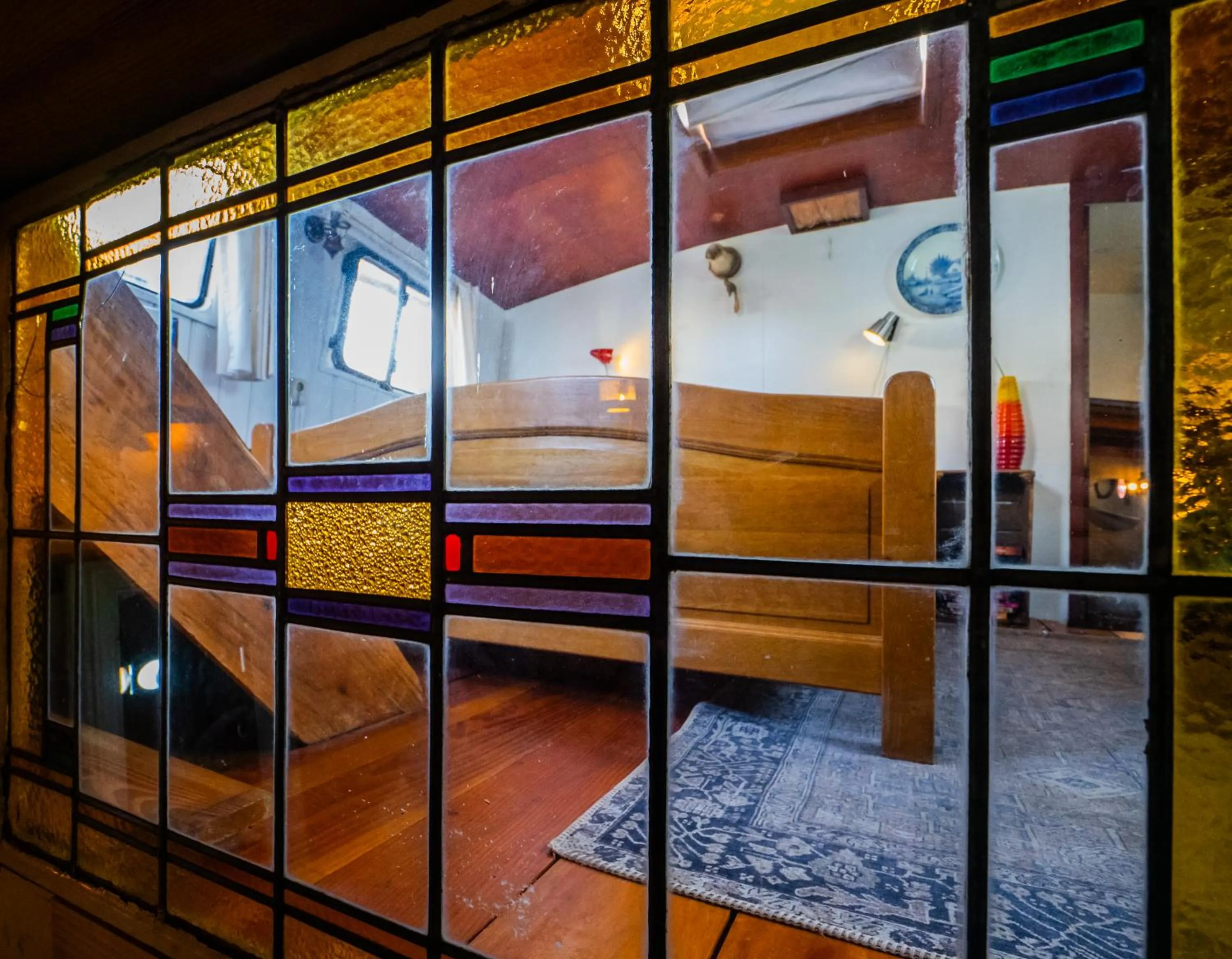 Bedroom, Bed in Boat 'Opoe Sientje'