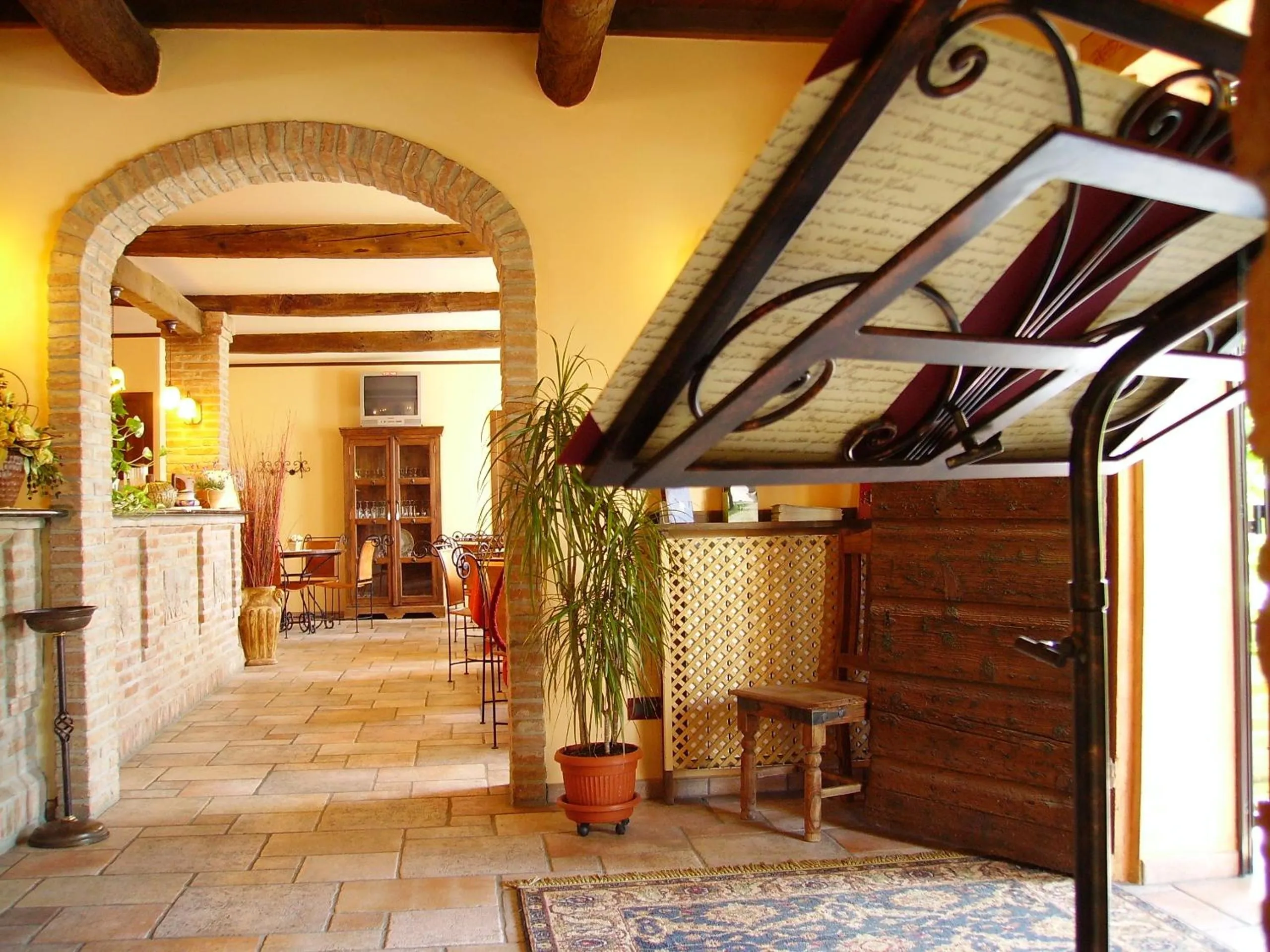 Lobby or reception in Hotel Antico Casale