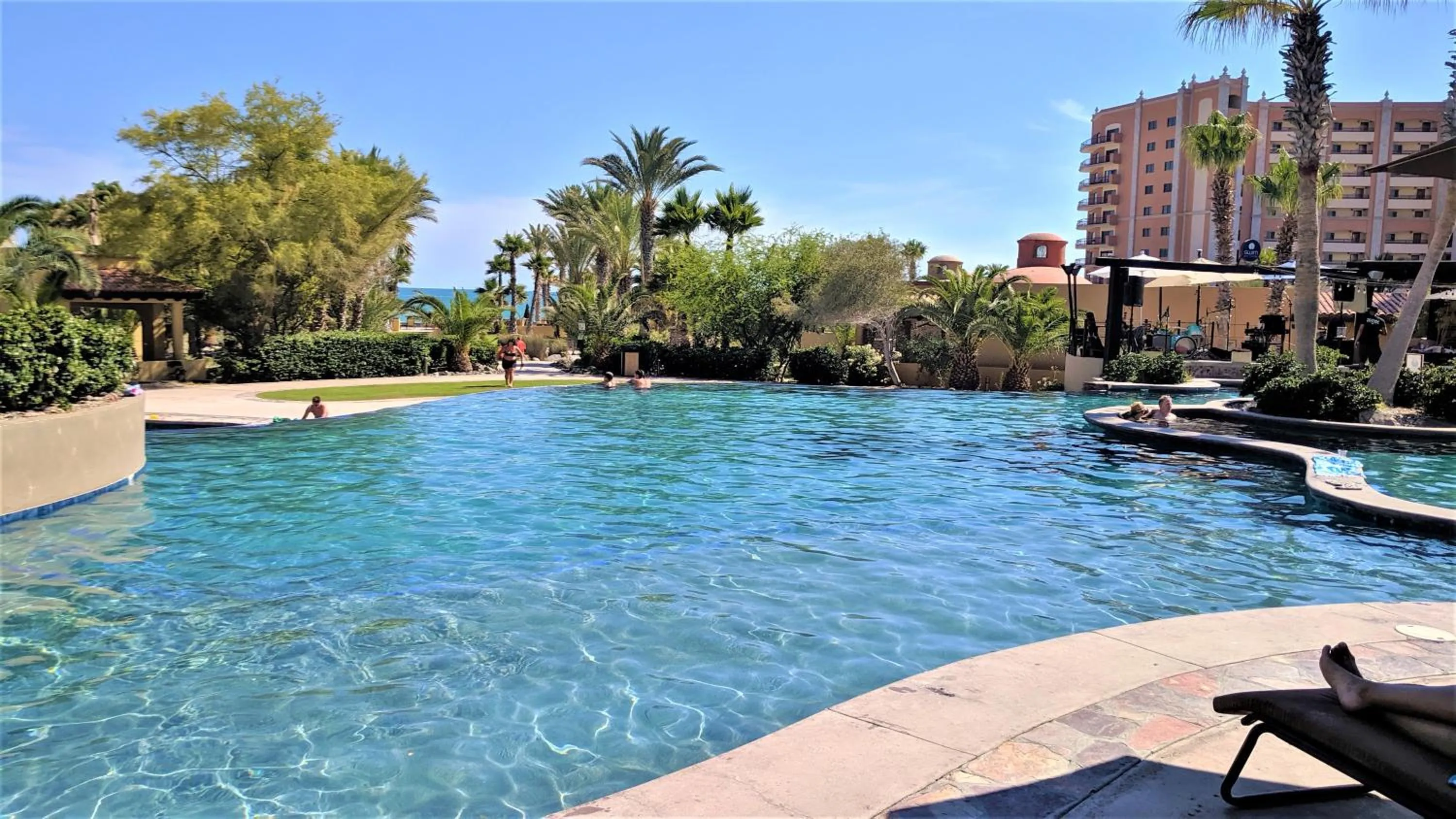 Swimming pool in Bella Sirena 601-B -Stylish Condo in Oceanfront Resort