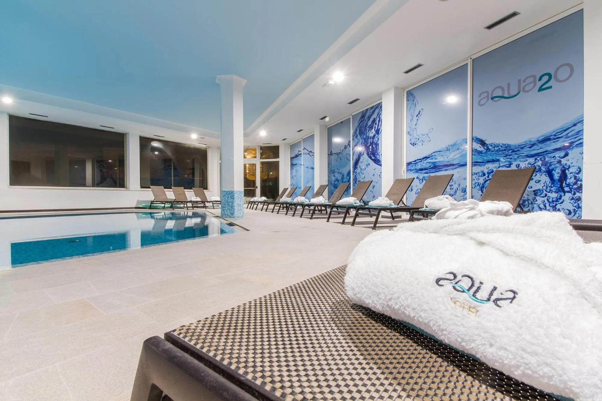 Swimming pool in Hotel Aqua