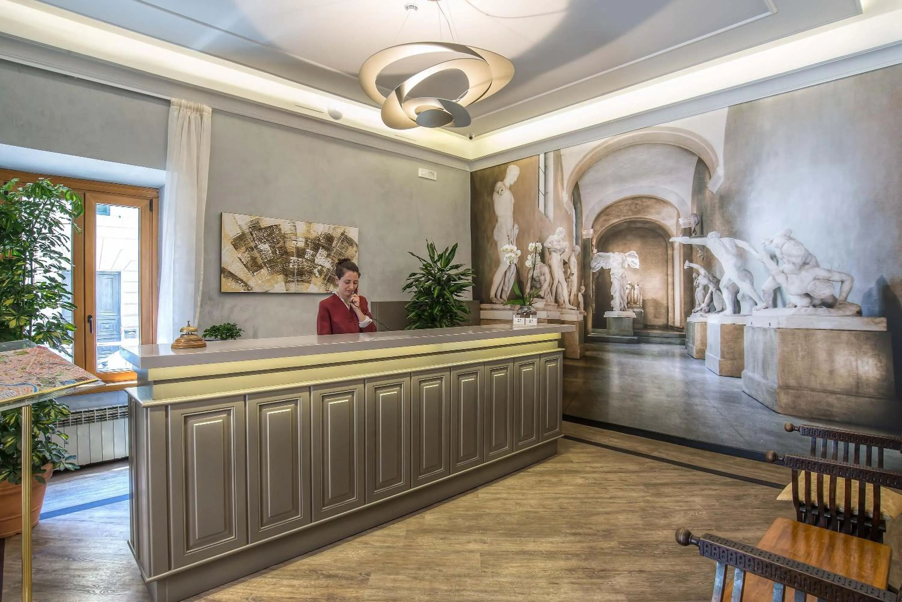 Lobby or reception in Hotel Museum