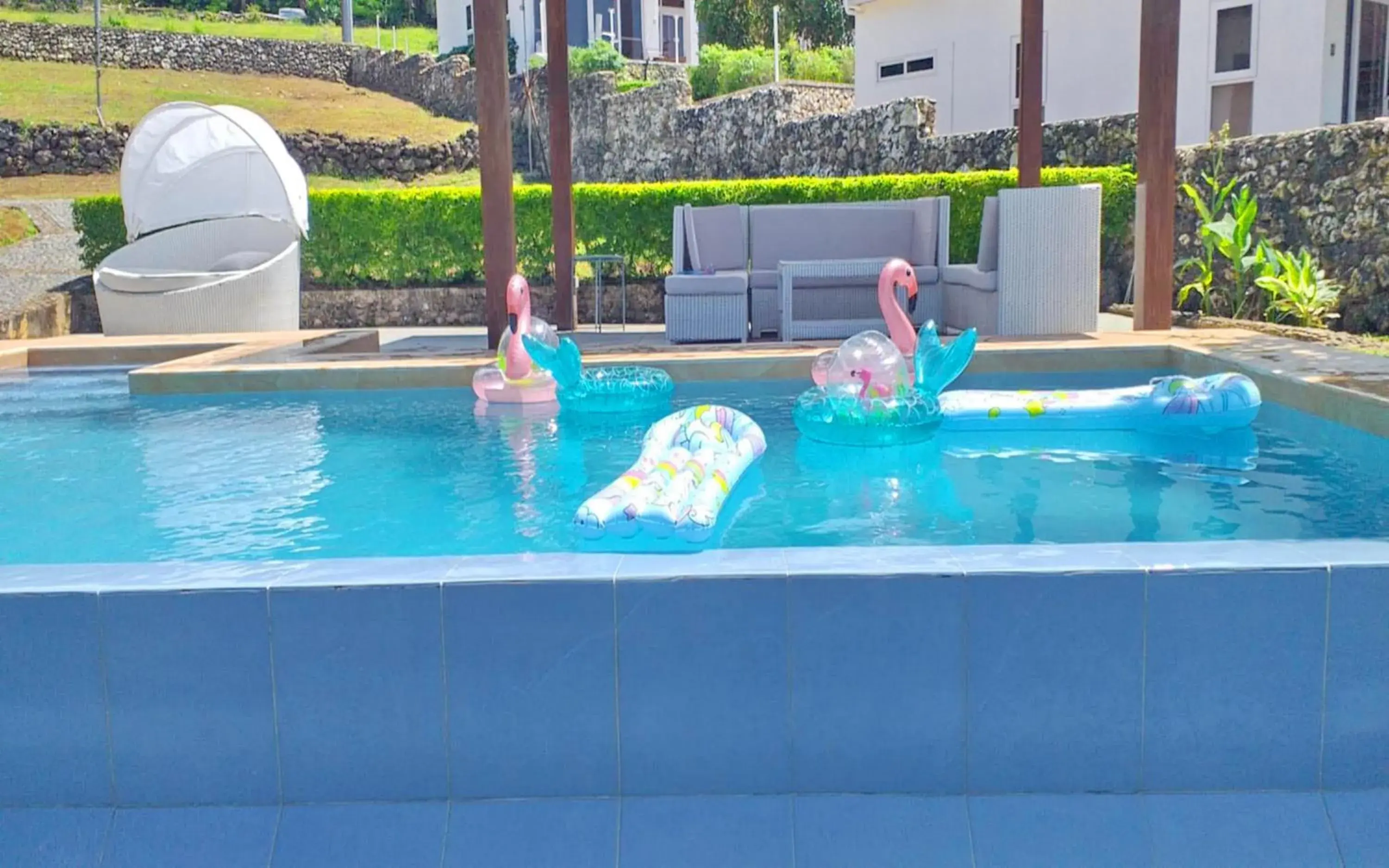 Swimming pool in The Gabayan Riviera Swimming pool in The Gabayan Riviera