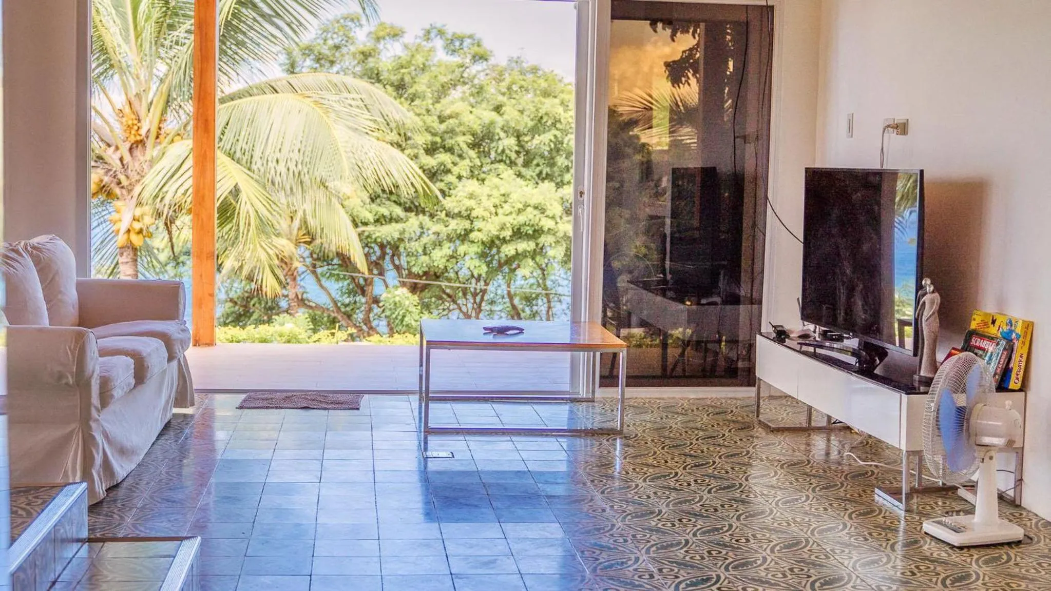 Living room in The Gabayan Riviera
