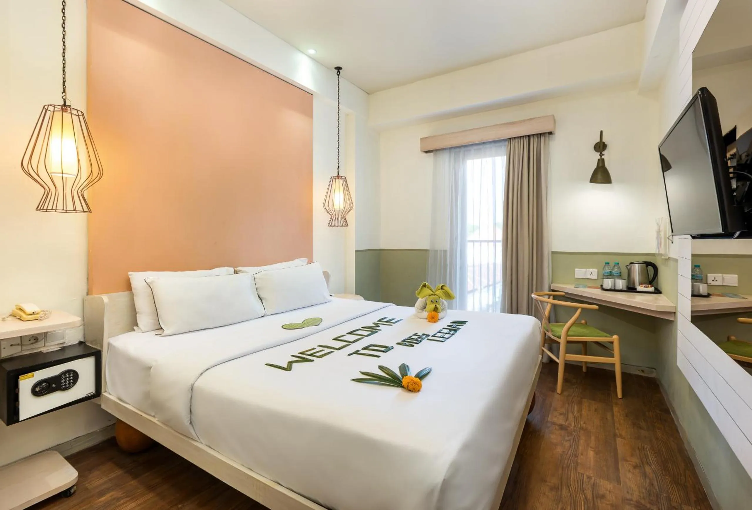 Bedroom, Bed in Boss Legian Hotel Powered by Archipelago