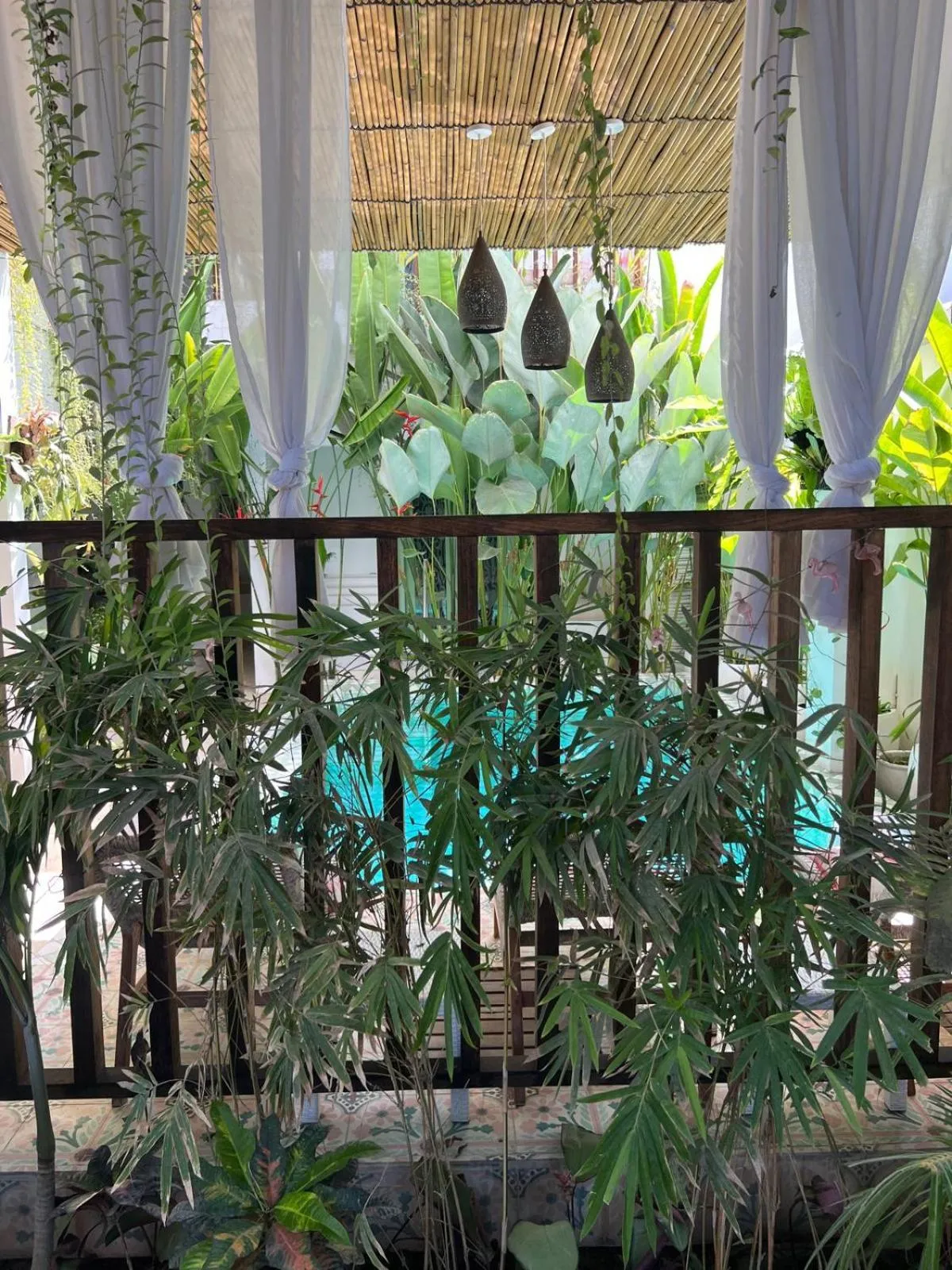 Garden view in Naia Lombok